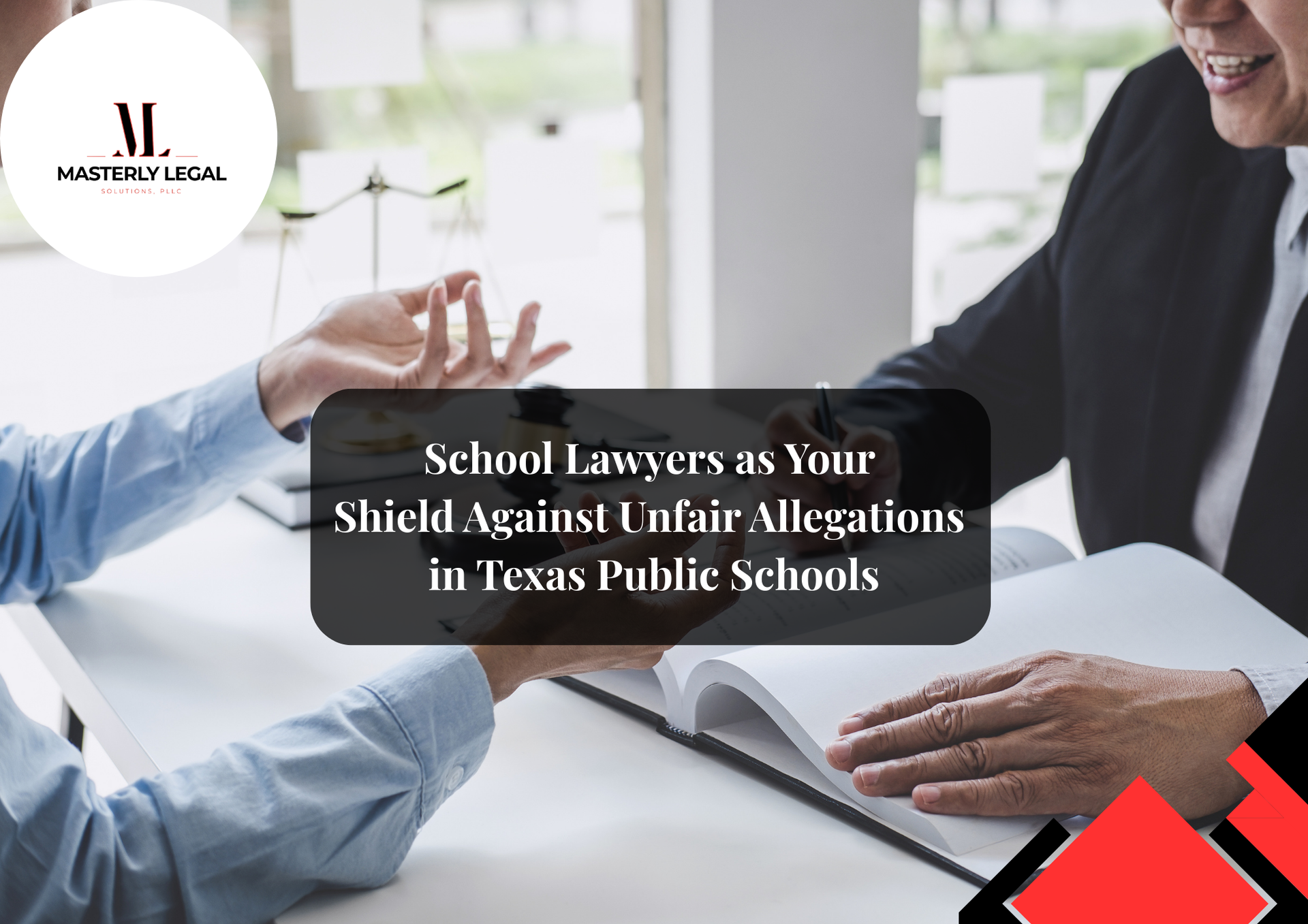 School lawyers providing legal guidance in education law