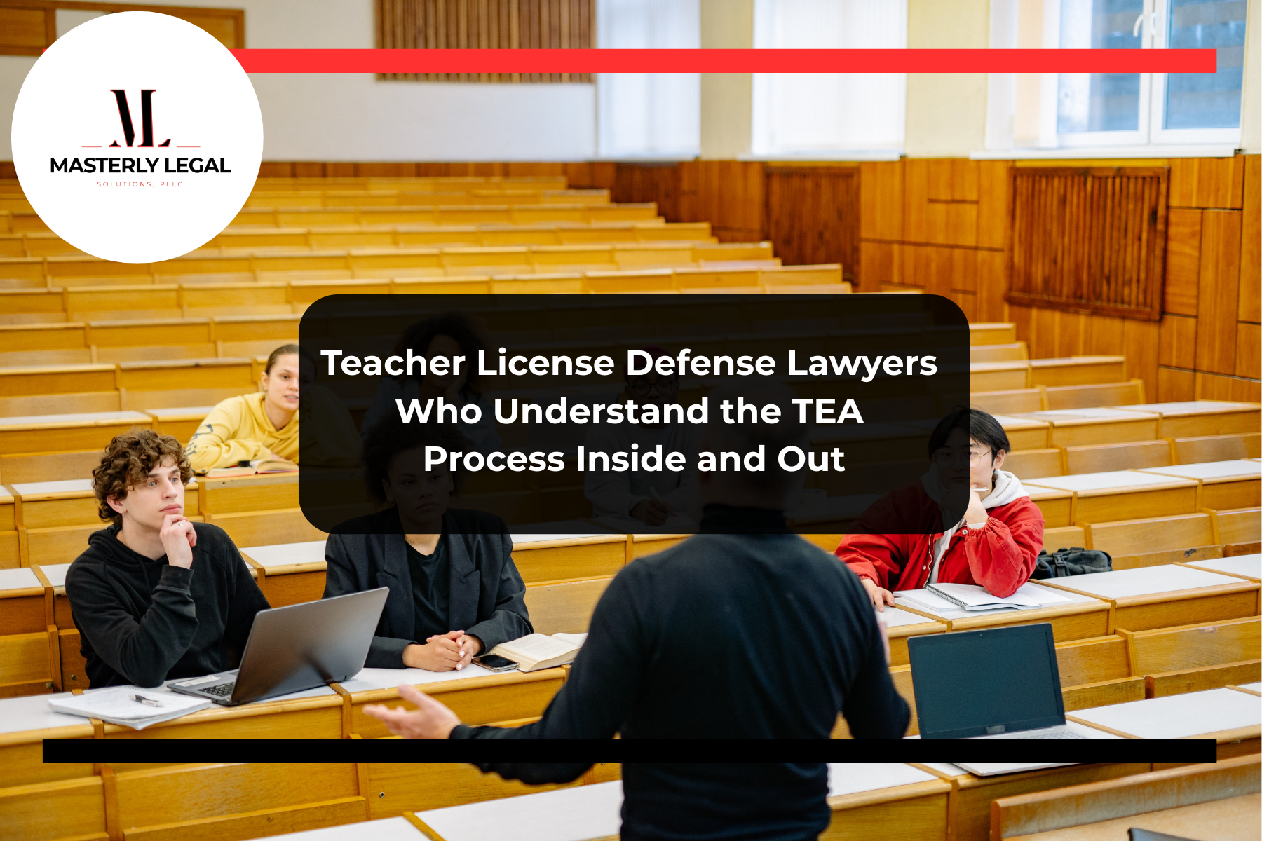 Teacher license defense lawyer providing legal protection.