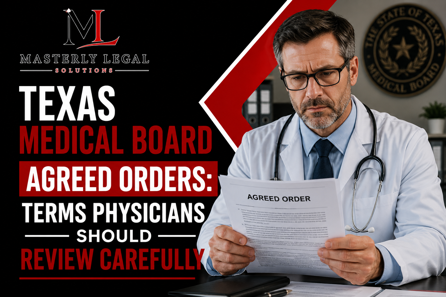 Texas Medical Board agreed order attorney