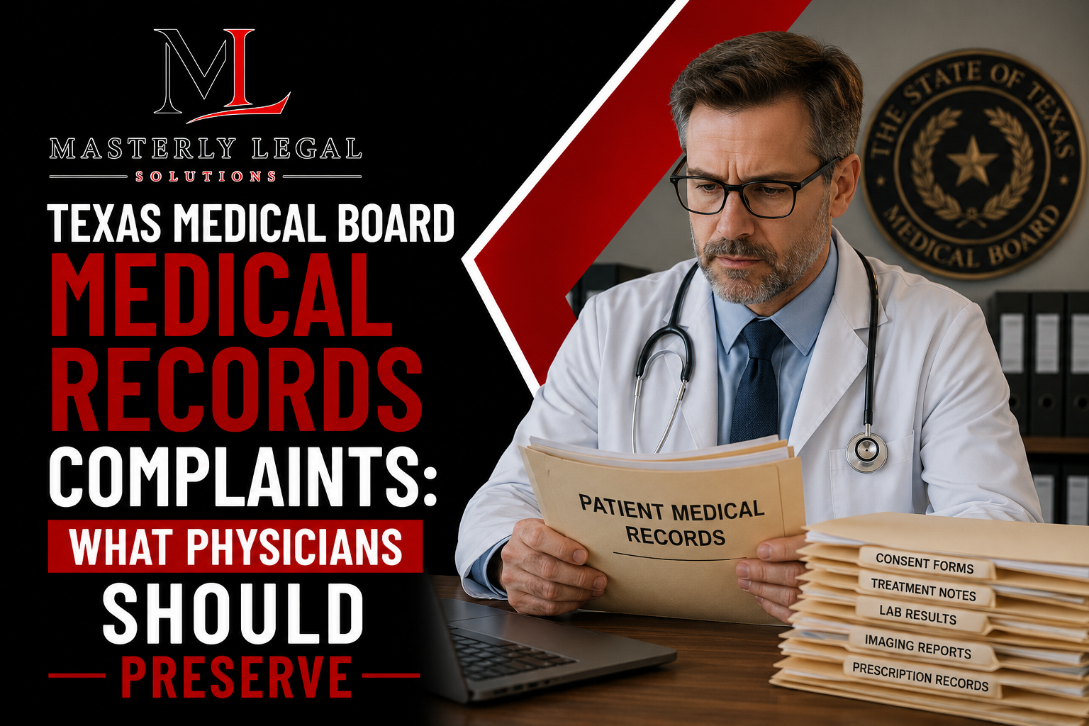 Medical records complaint defense for Texas physicians