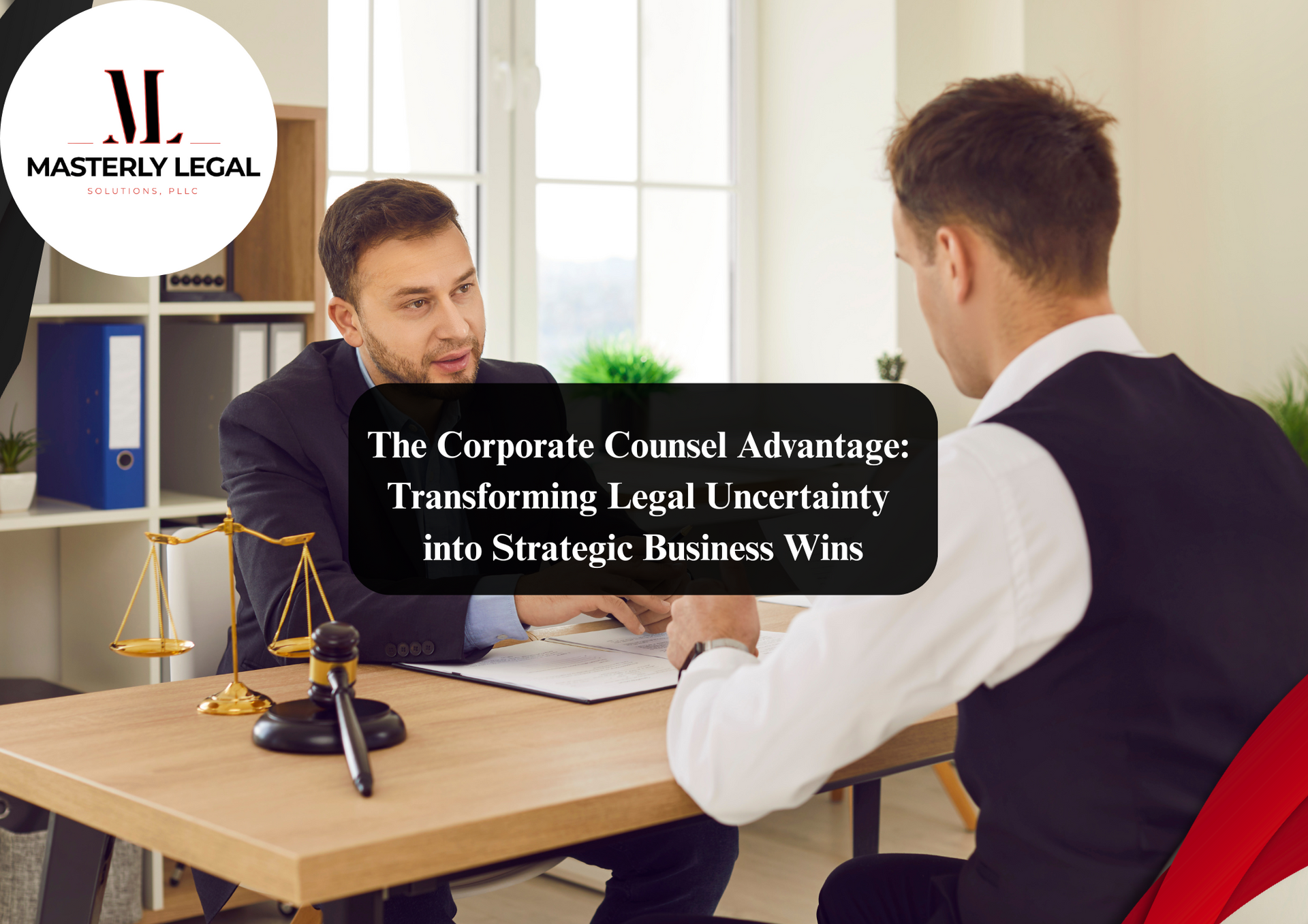 General counsel attorneys providing legal advice in a corporate setting.