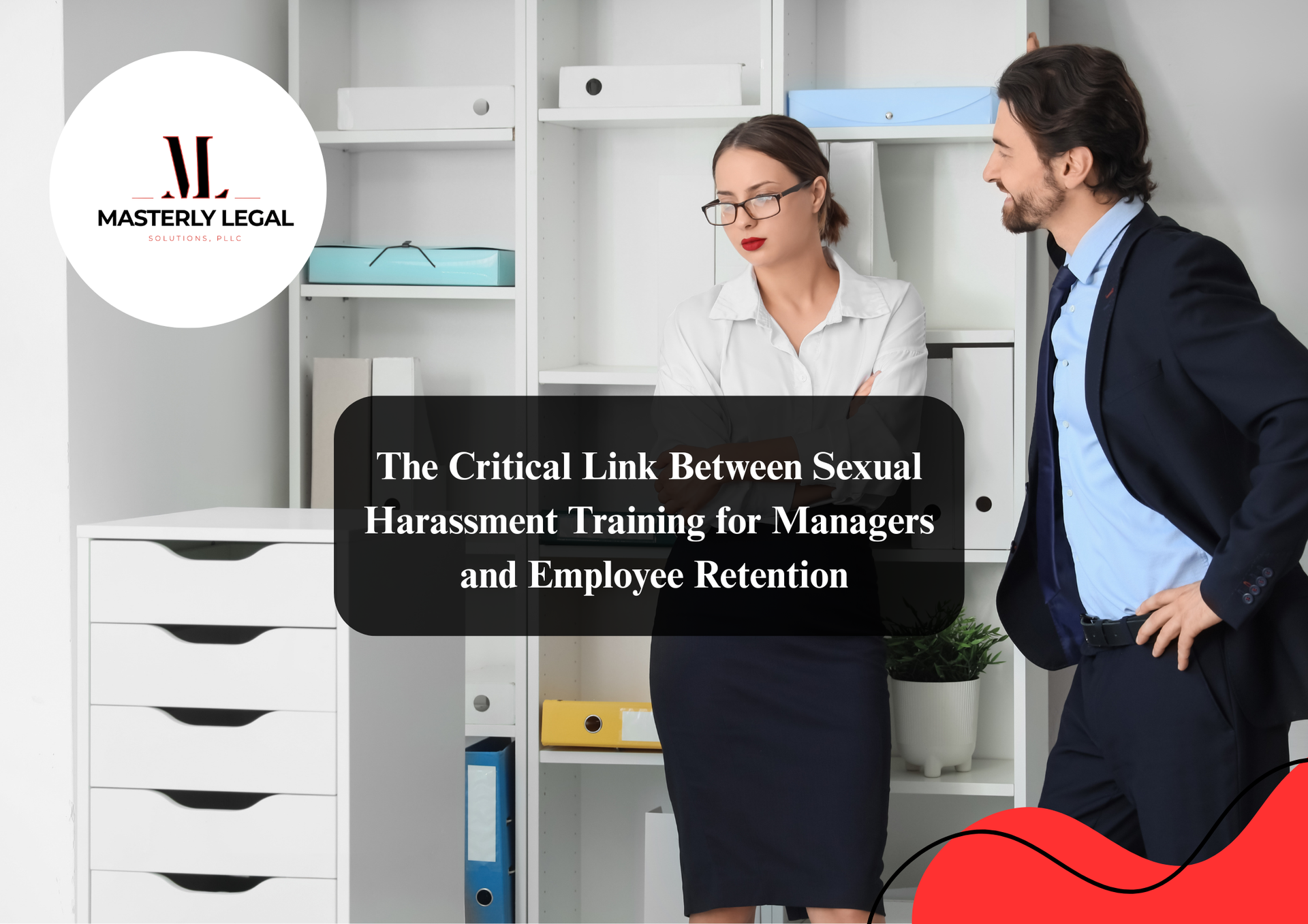 Manager leading sexual harassment prevention training session.