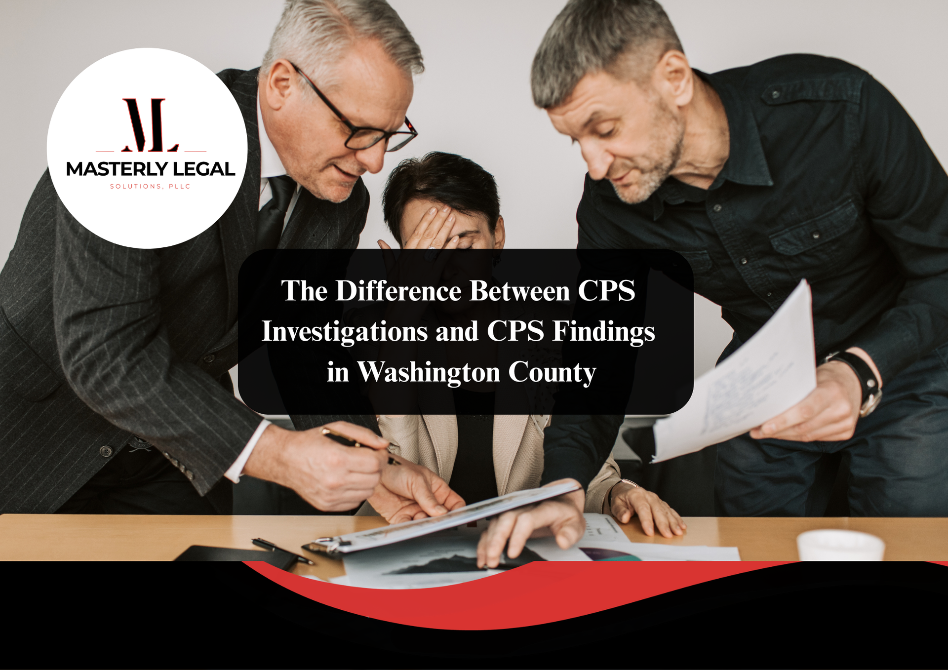 Washington County CPS office sign.