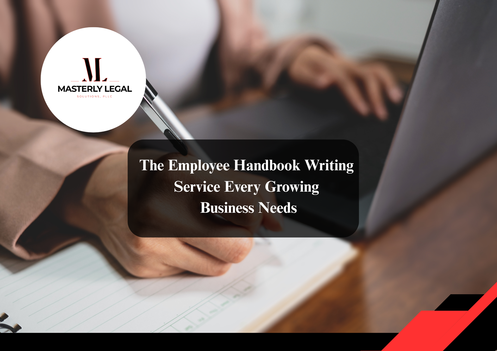 Employee handbook writing service.