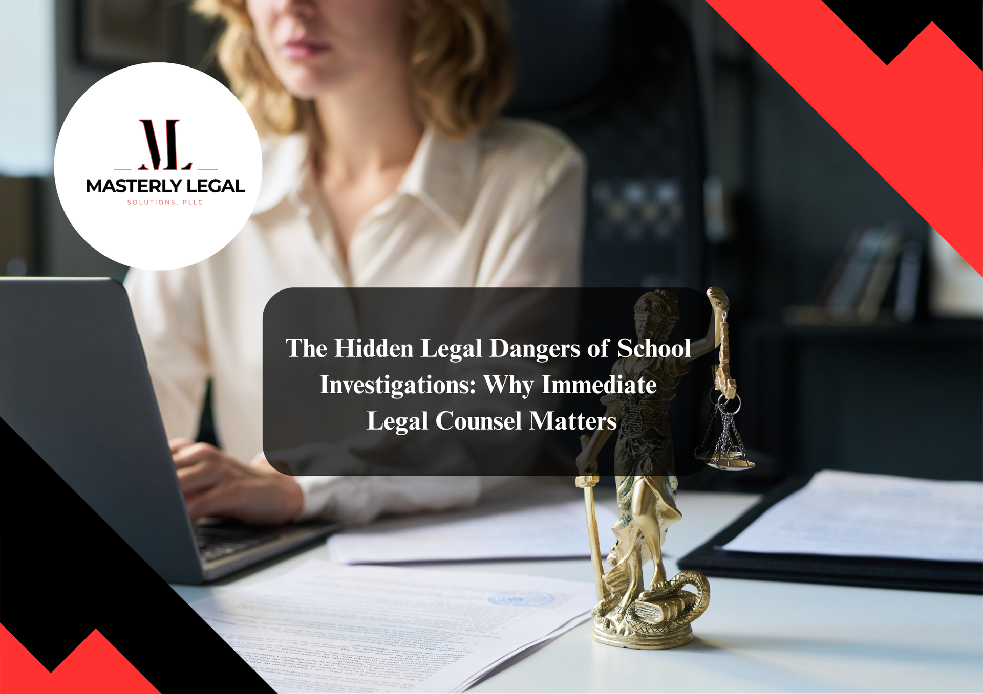 Education attorney advising teachers on legal issues.