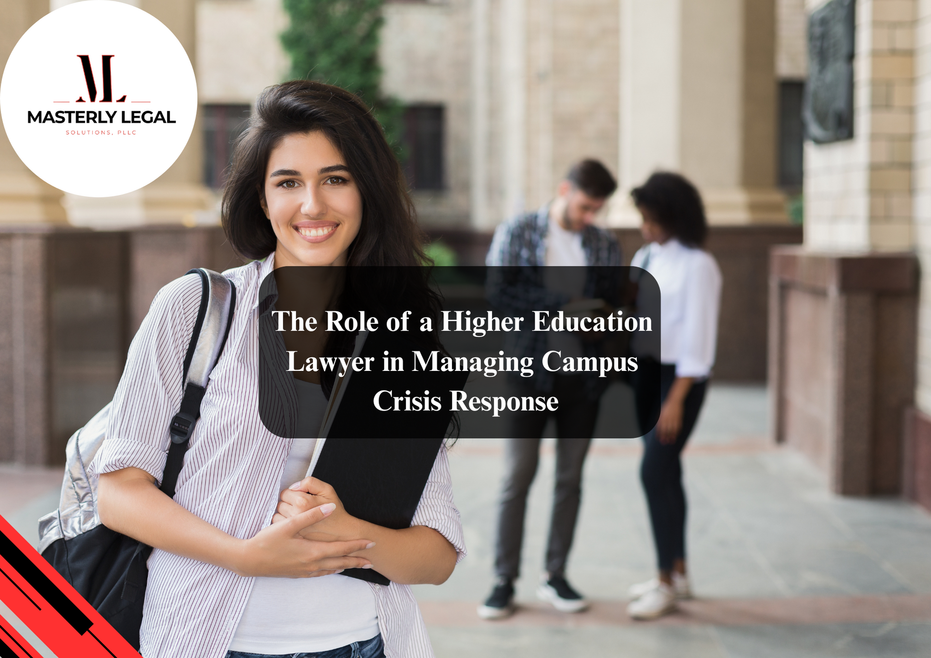 Higher education lawyer providing legal advice to a university administrator.