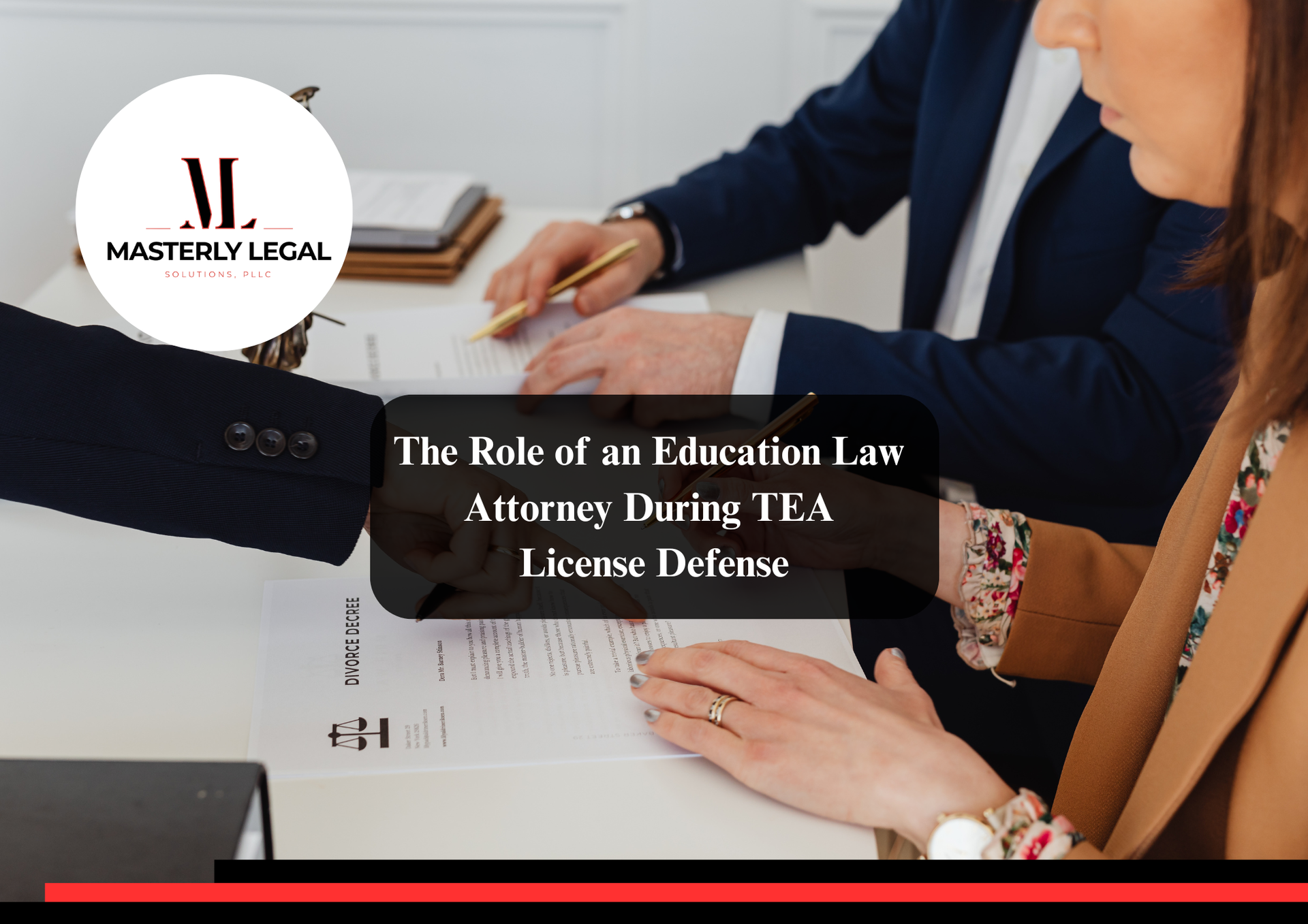 Education attorney providing legal support for teachers.