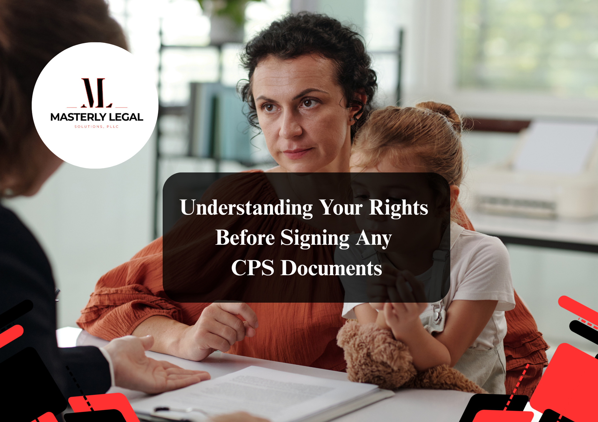 CPS worker in Charlotte NC assisting a family with child safety case