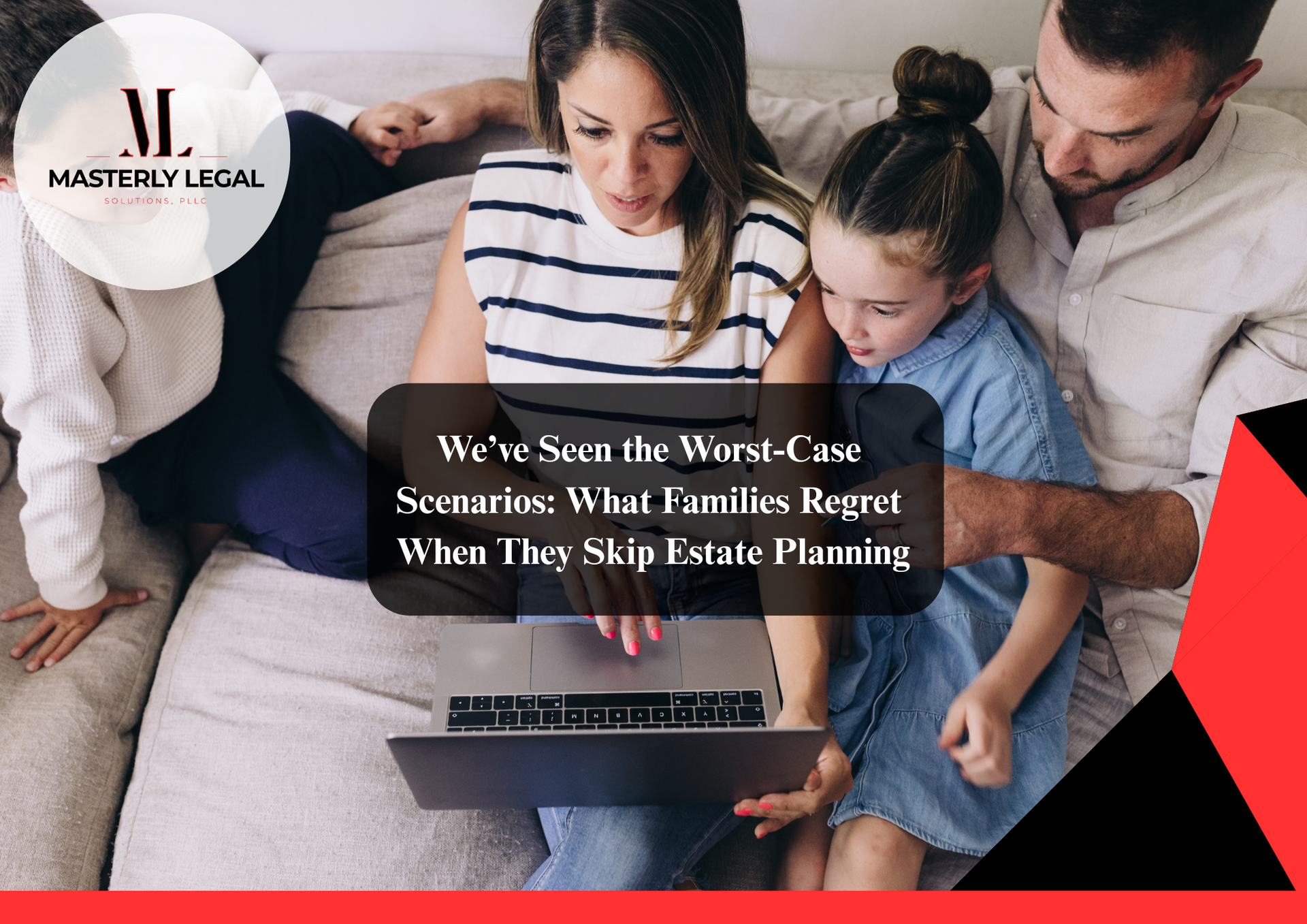 Estate planning lawyer reviewing documents with a client.