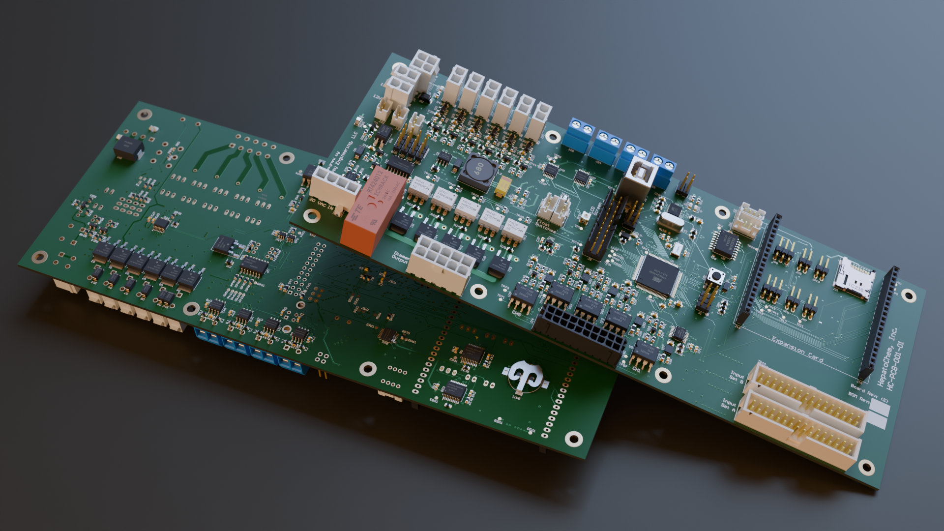 custom double sided, multi-layer printed circuit boards (PCB)