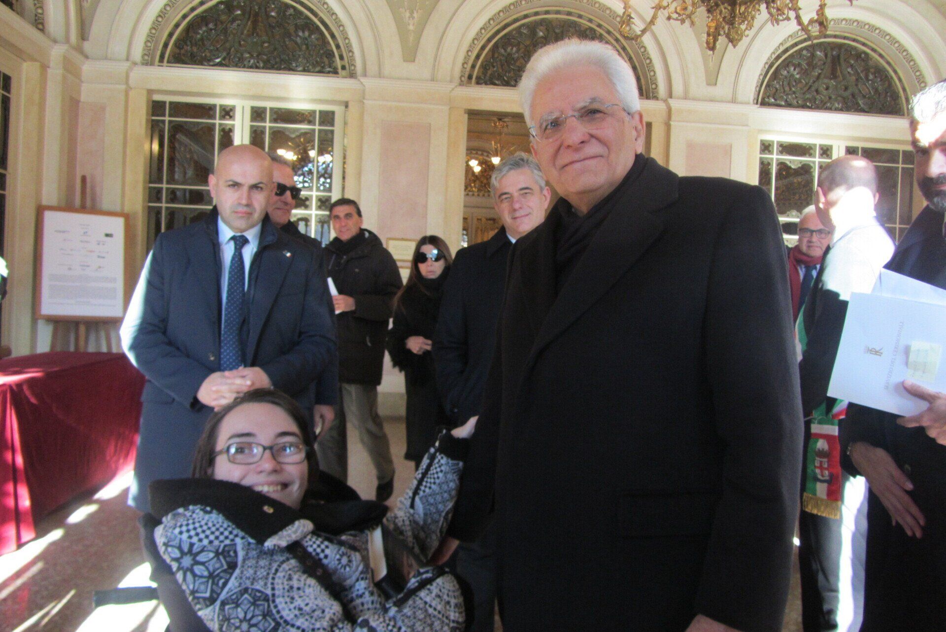 incontro con Sergio Mattarella