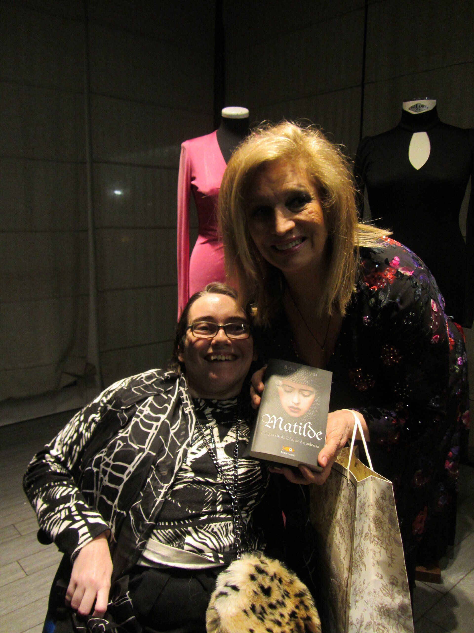 incontro tra Rita Coruzzi e Iva Zanicchi