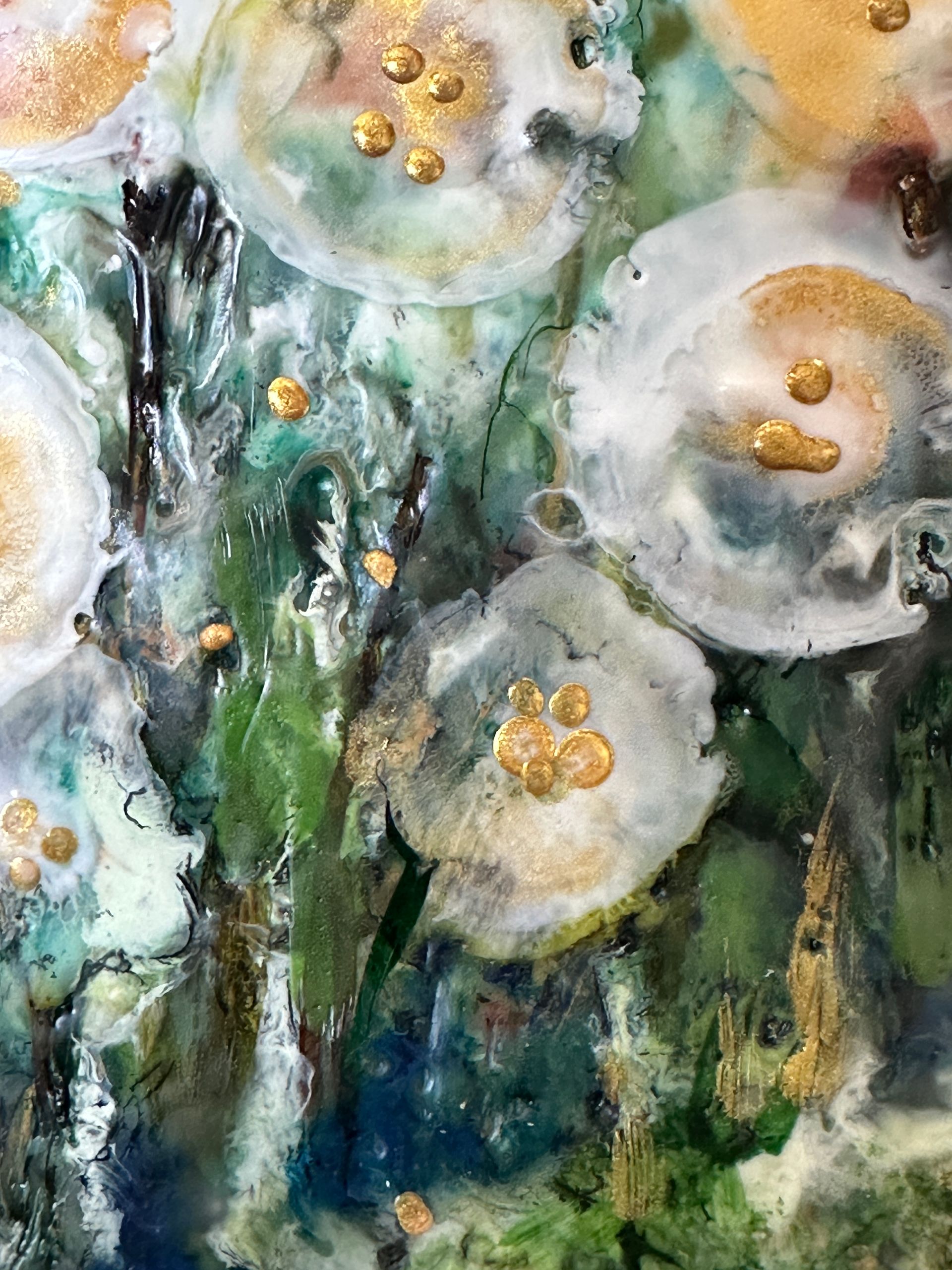 A Garden's Whisper original art