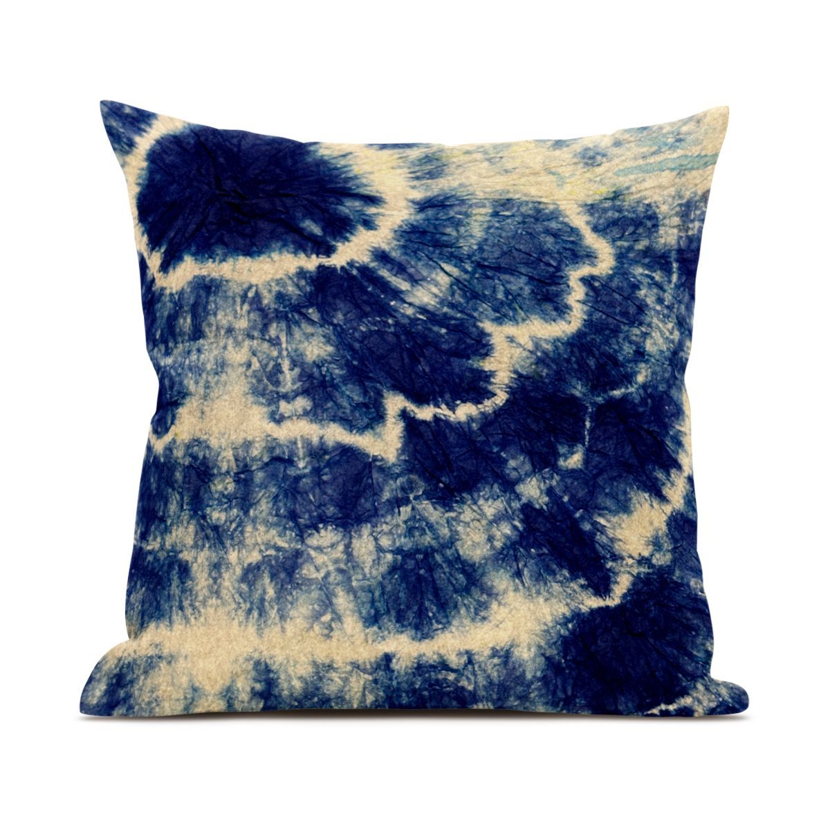 Indigo Tie Dye luxury cushion
