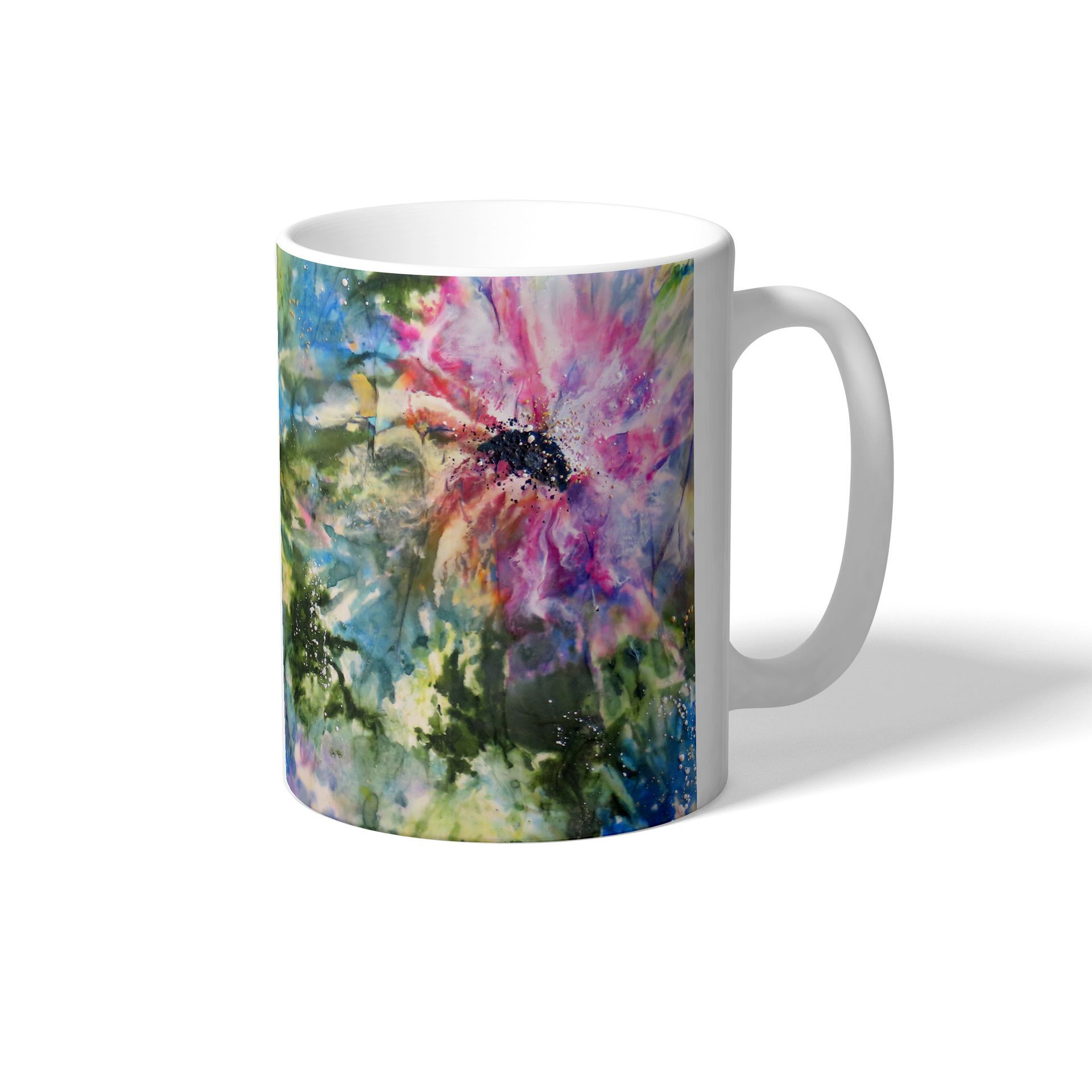 Floral Dance Ceramic Mug