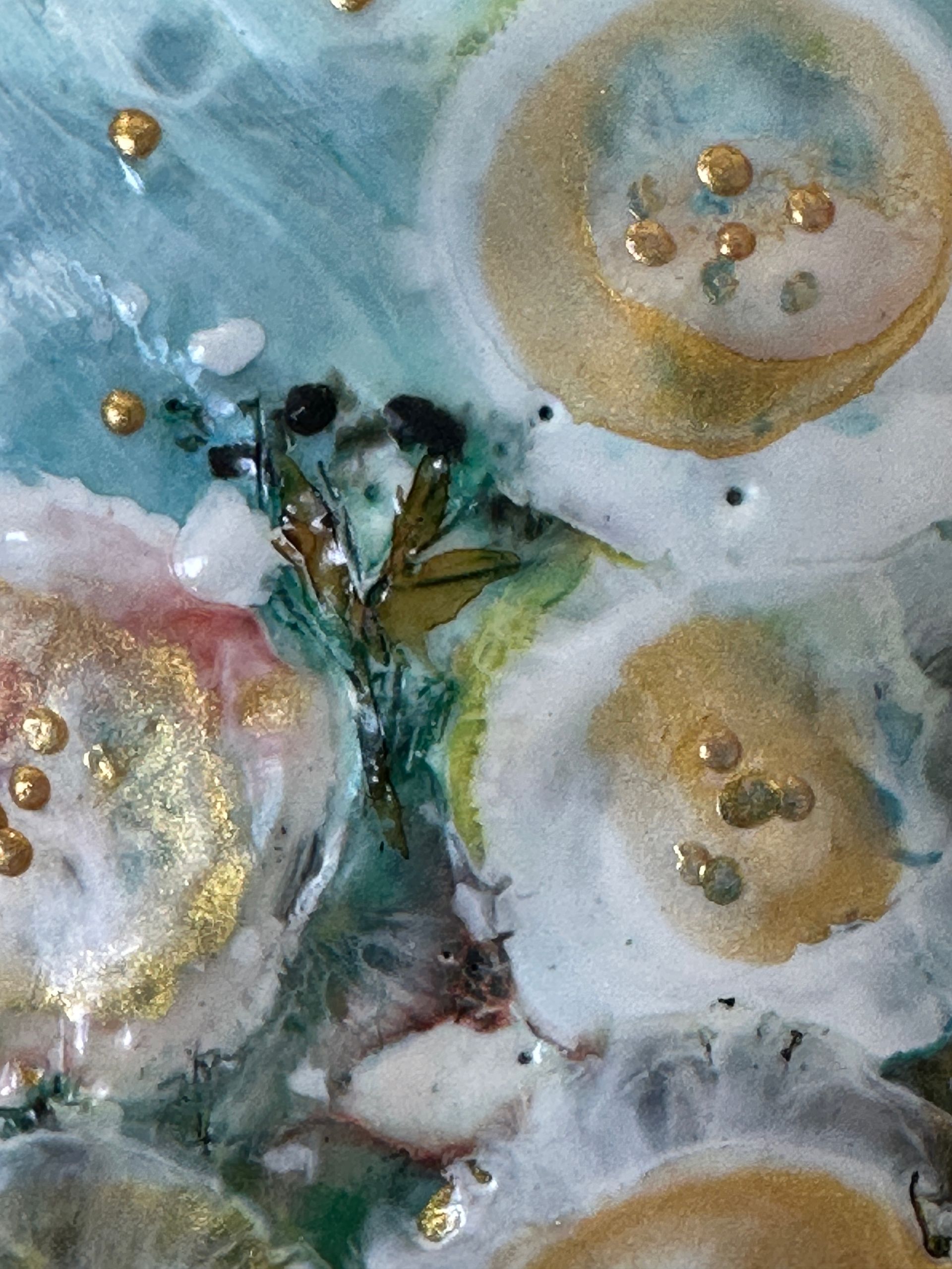 Wishes in the Garden original art