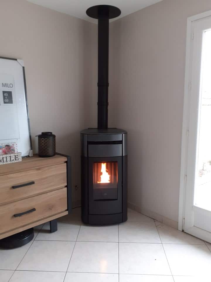 Atout Planète Marquise Poêle à Granulés Edilkamin