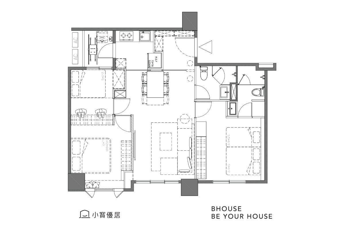 小寶優居案場平面圖