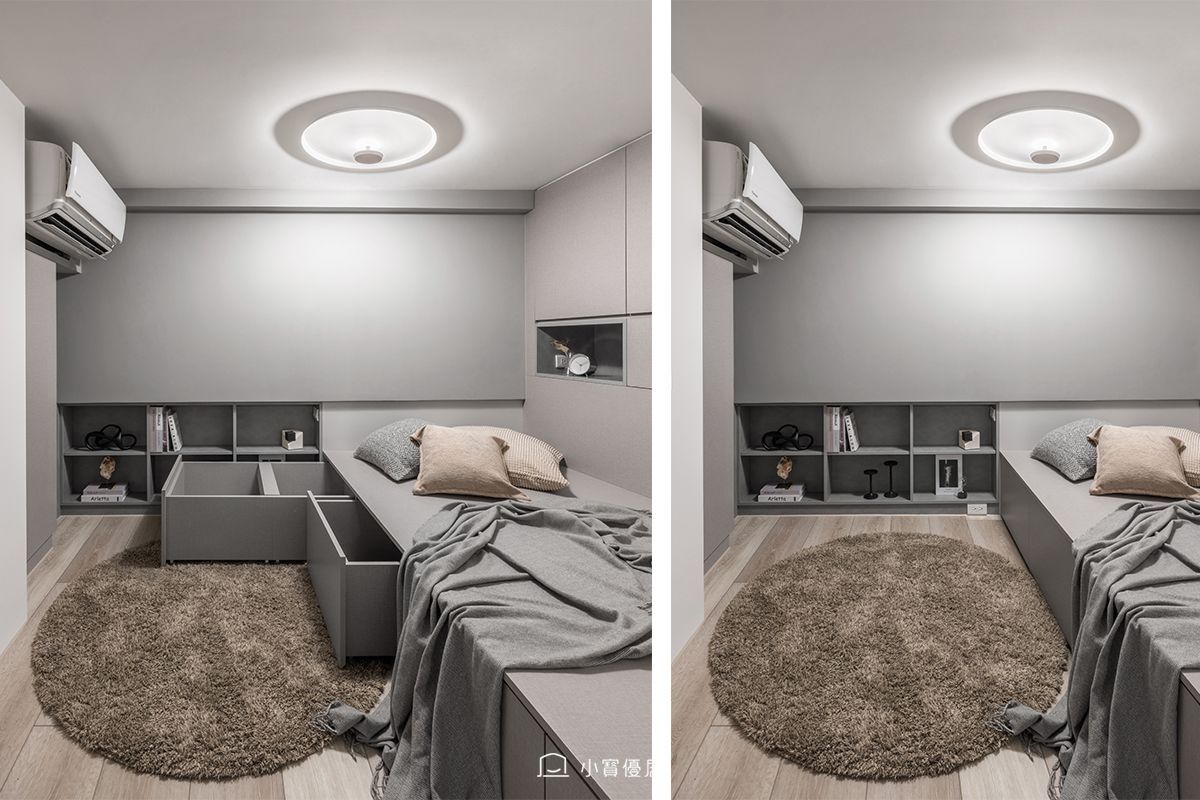 平面配置圖 小寶優居室內設計平面配置圖