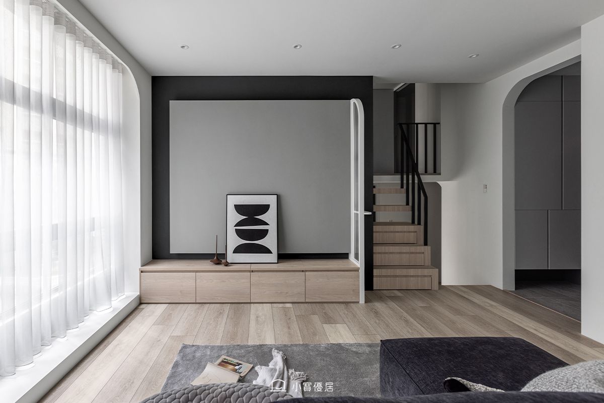 小寶優居第2902個室內設計作品：13坪樓中樓老屋翻新現代風設計