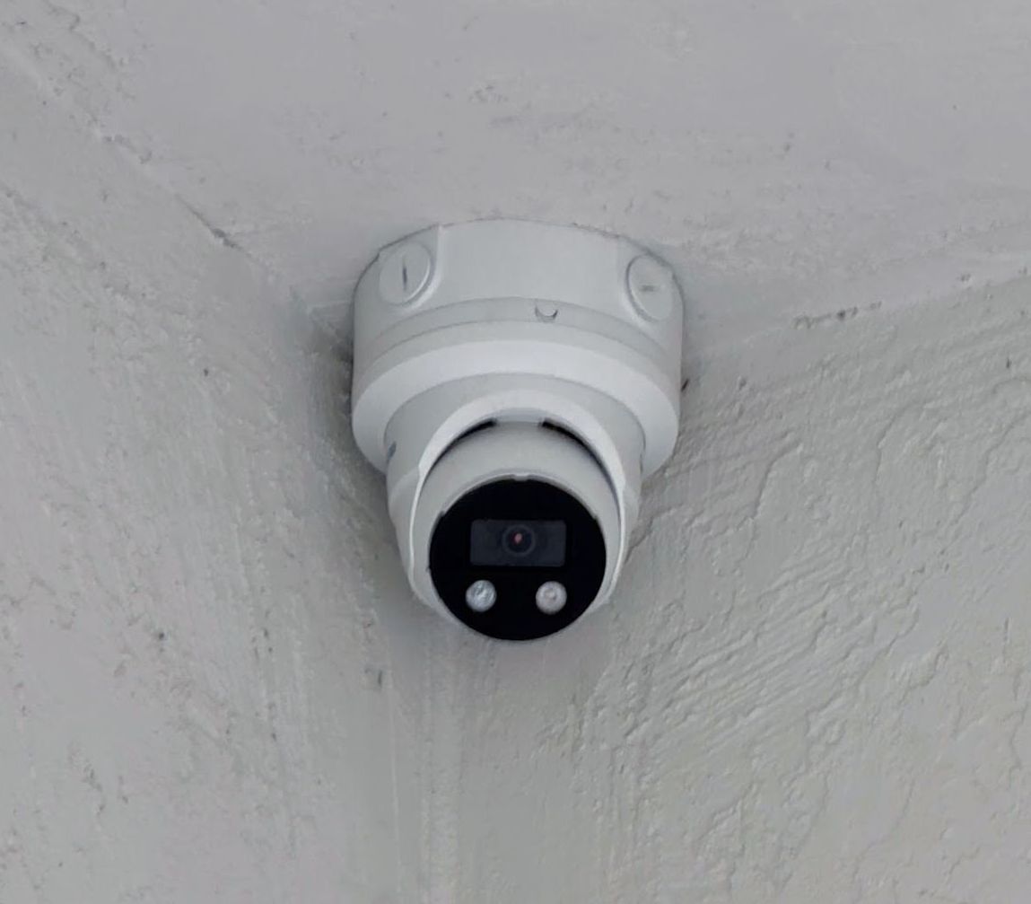 Corner Camera Install