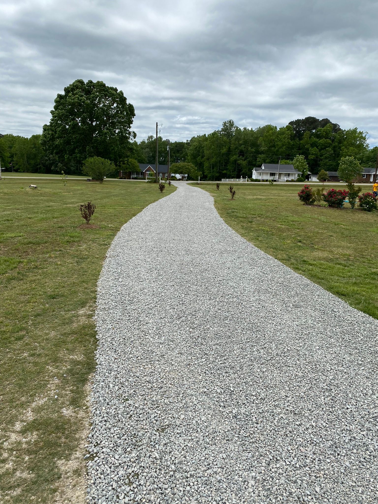 Gravel Driveway Install