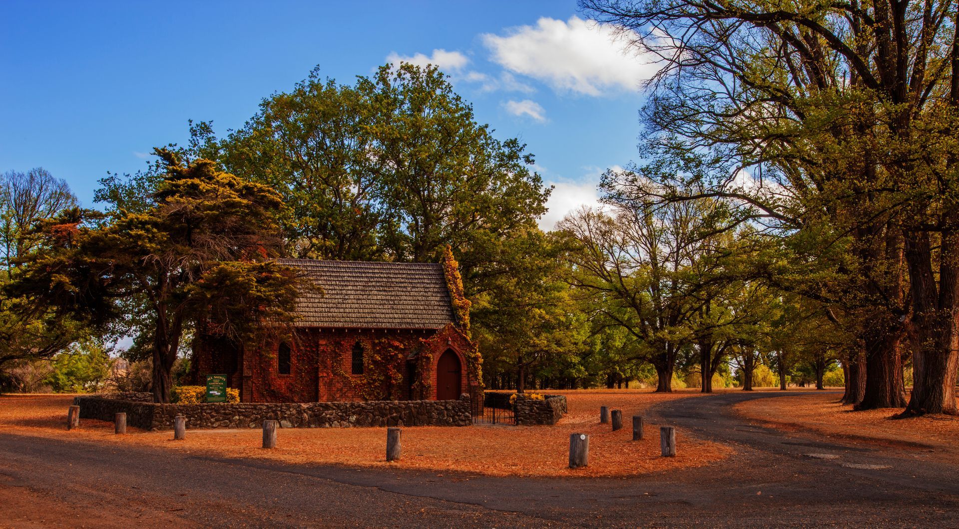There Is A Small Church In The Middle Of A Forest Surrounded By Trees — H2O Plumbing & Maintenance Services In Uralla, NSW