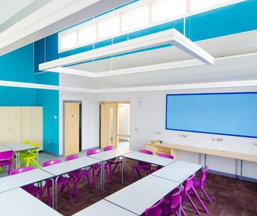 school classroom designed by Peter Smith Associates Architects