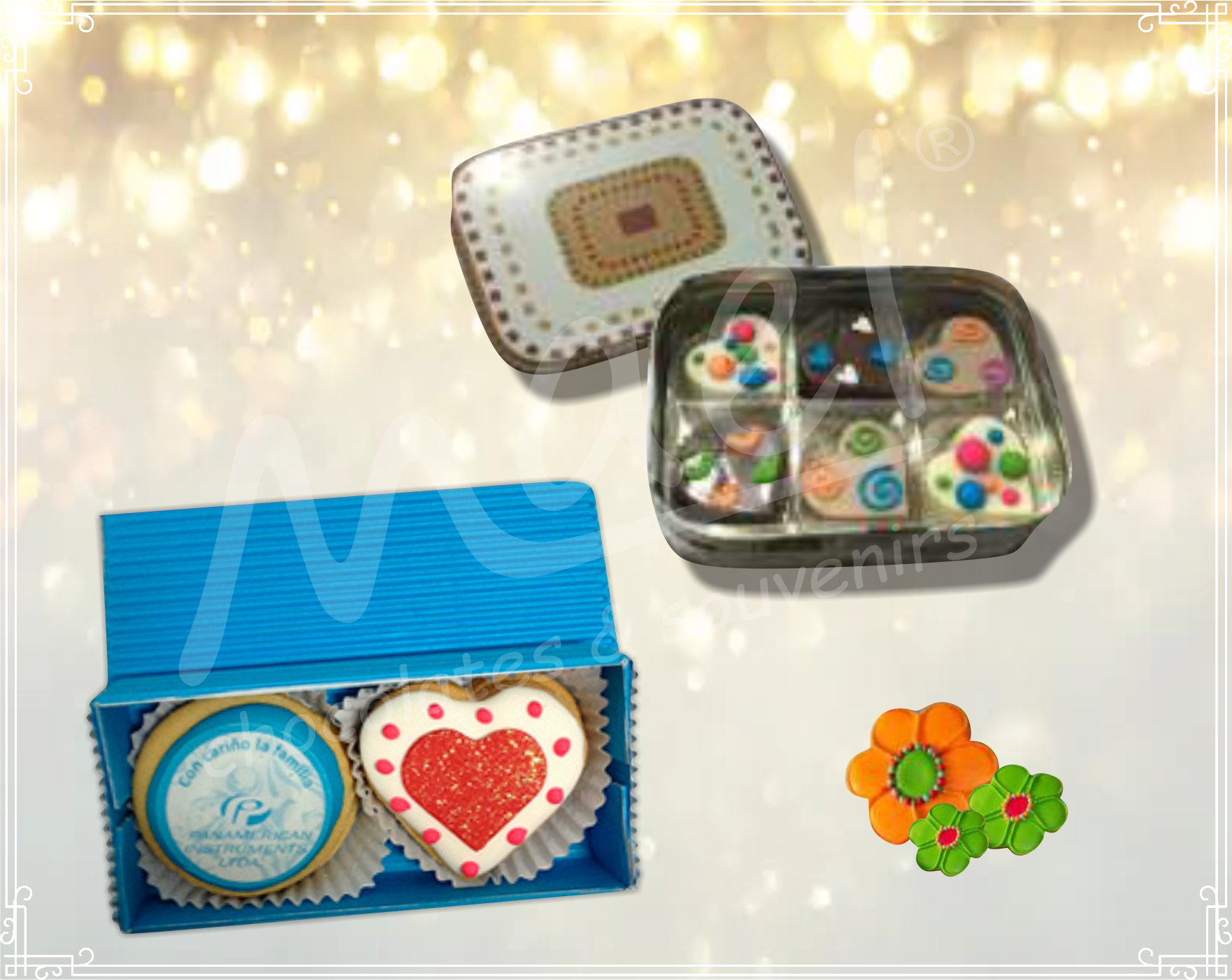 Chocolates y dulces corporativos y publicitarios en Colombia. Mael Chocolates & Souvenirs