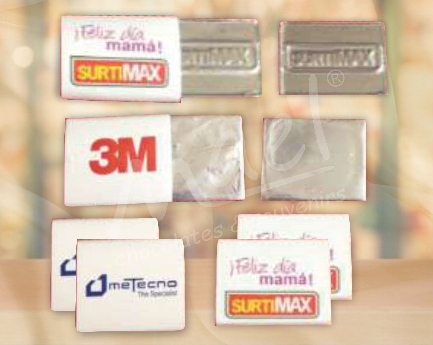 Chocolates y dulces corporativos y publicitarios en Colombia. Mael Chocolates & Souvenirs