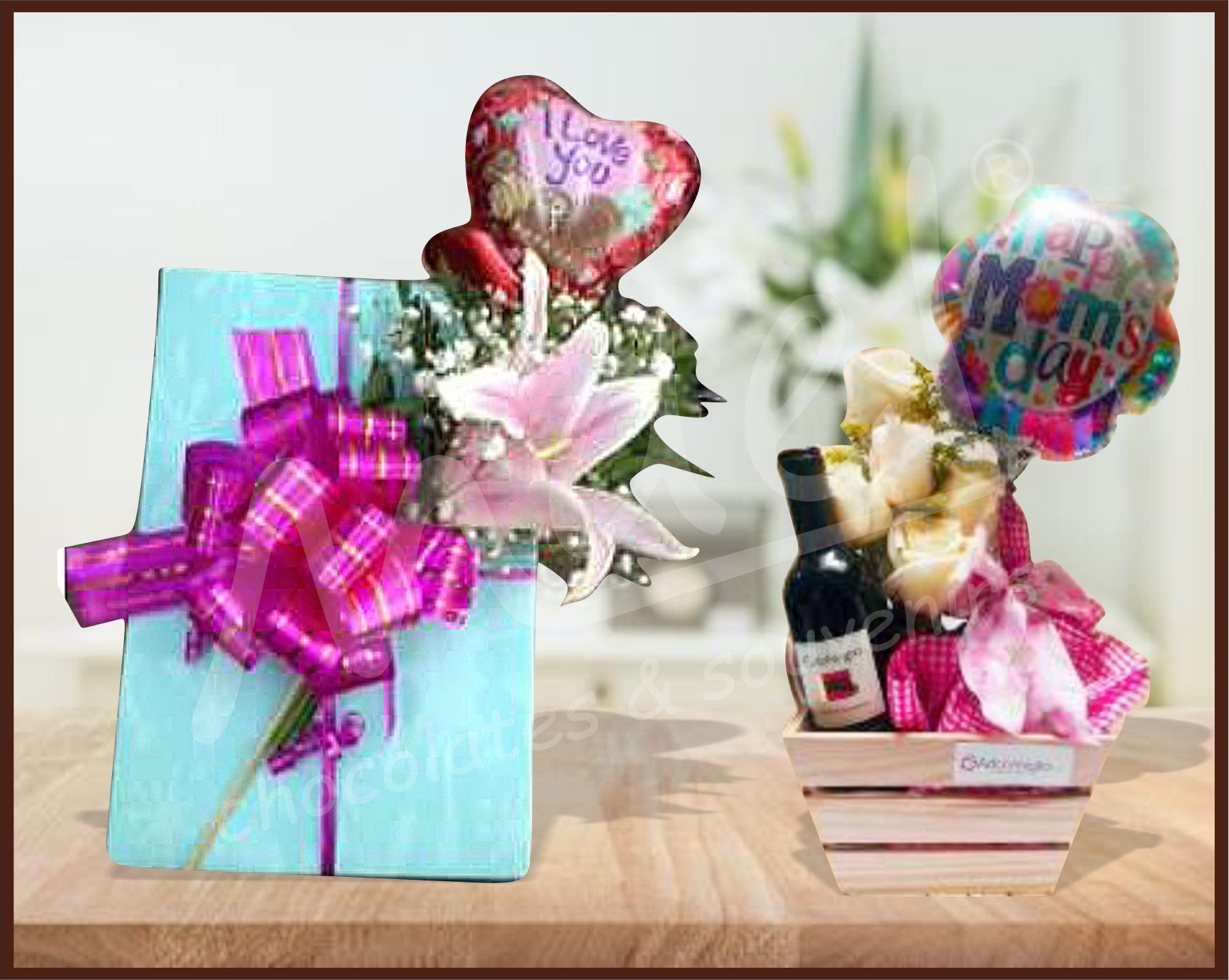 Mael Chocolates y Souvenirs, arreglos y regalos para toda ocasión en Bogotá.