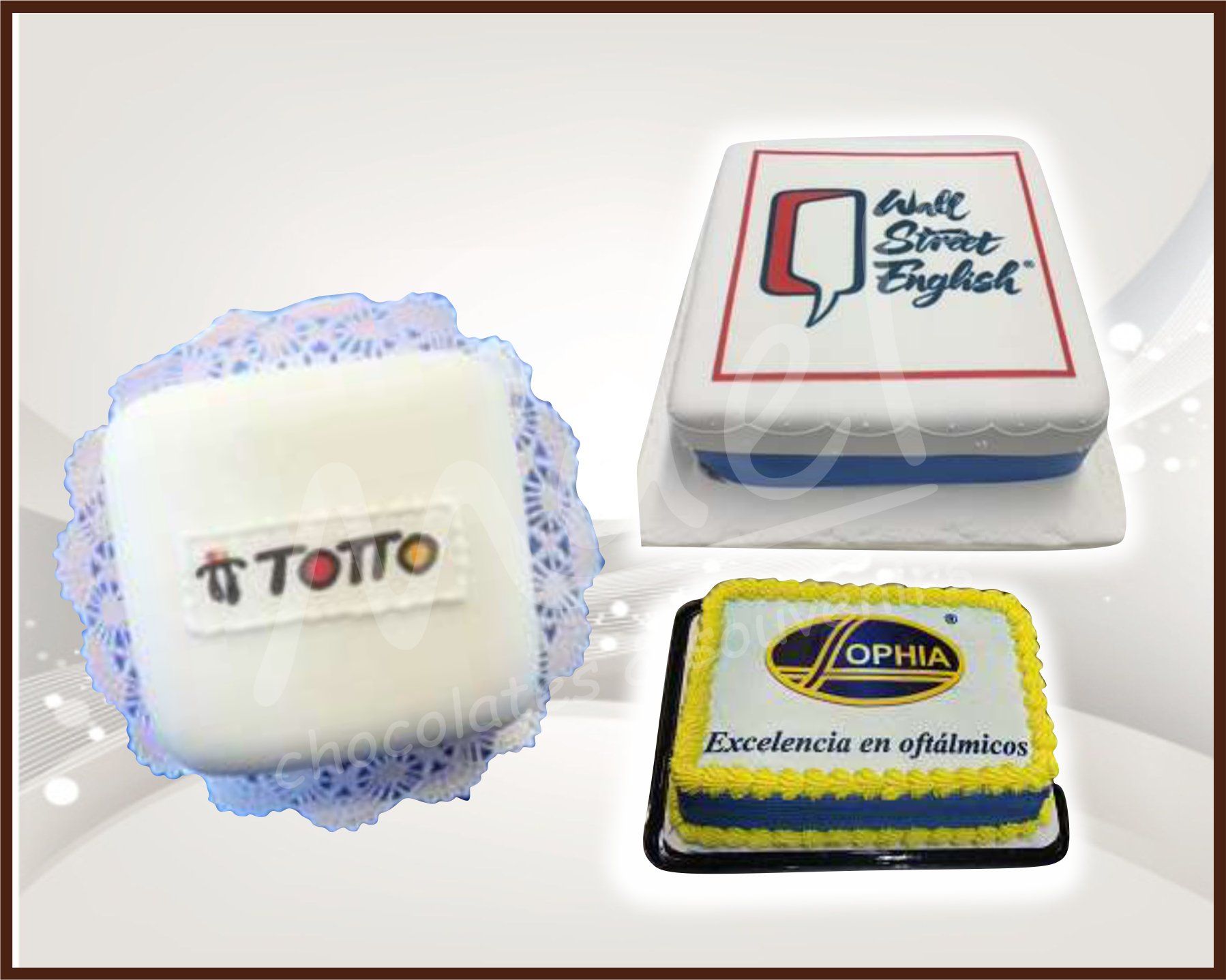 Mael Chocolates & Souvenirs, tortas y cupcakes personalizadas, para toda ocasión en Bogotá. Tortas Corporativas.