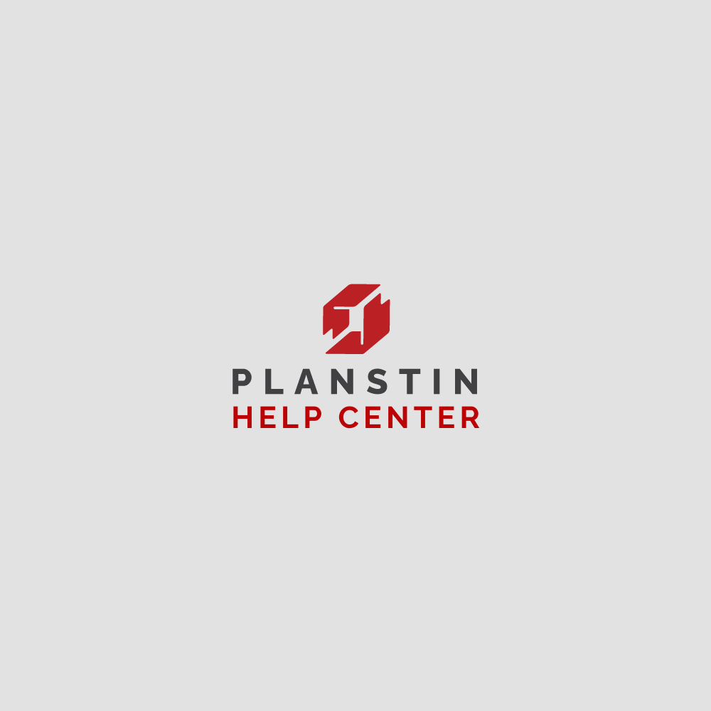 Planstin Help Center icon.