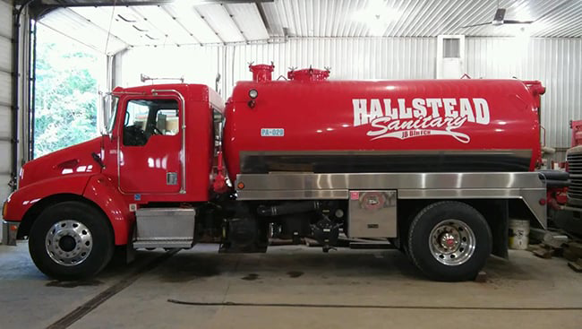 Hallstead Sanitary Service Truck Hallstead Sanitary Service Truck
