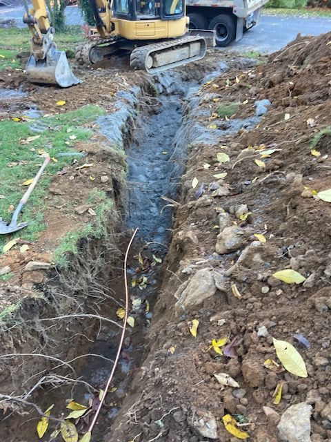 Drainage Trench — Hawthorne, NY — Better Home Sewage Services, Inc.