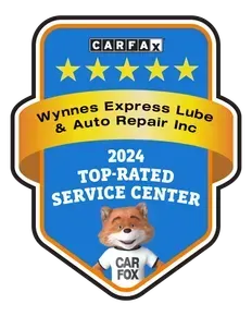 Carfax 2024 Top Rated Service Center | Wynnes Express Lube & Auto Repair Inc.