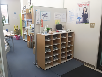 長野高田校の教室入り口