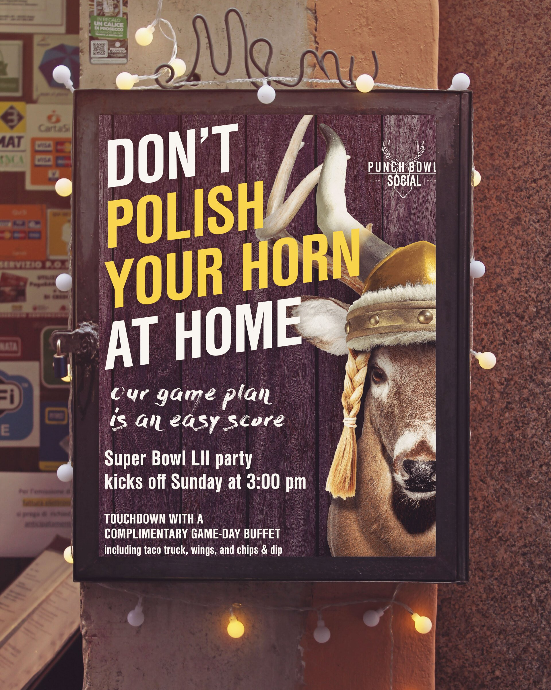 restaurant advertising design