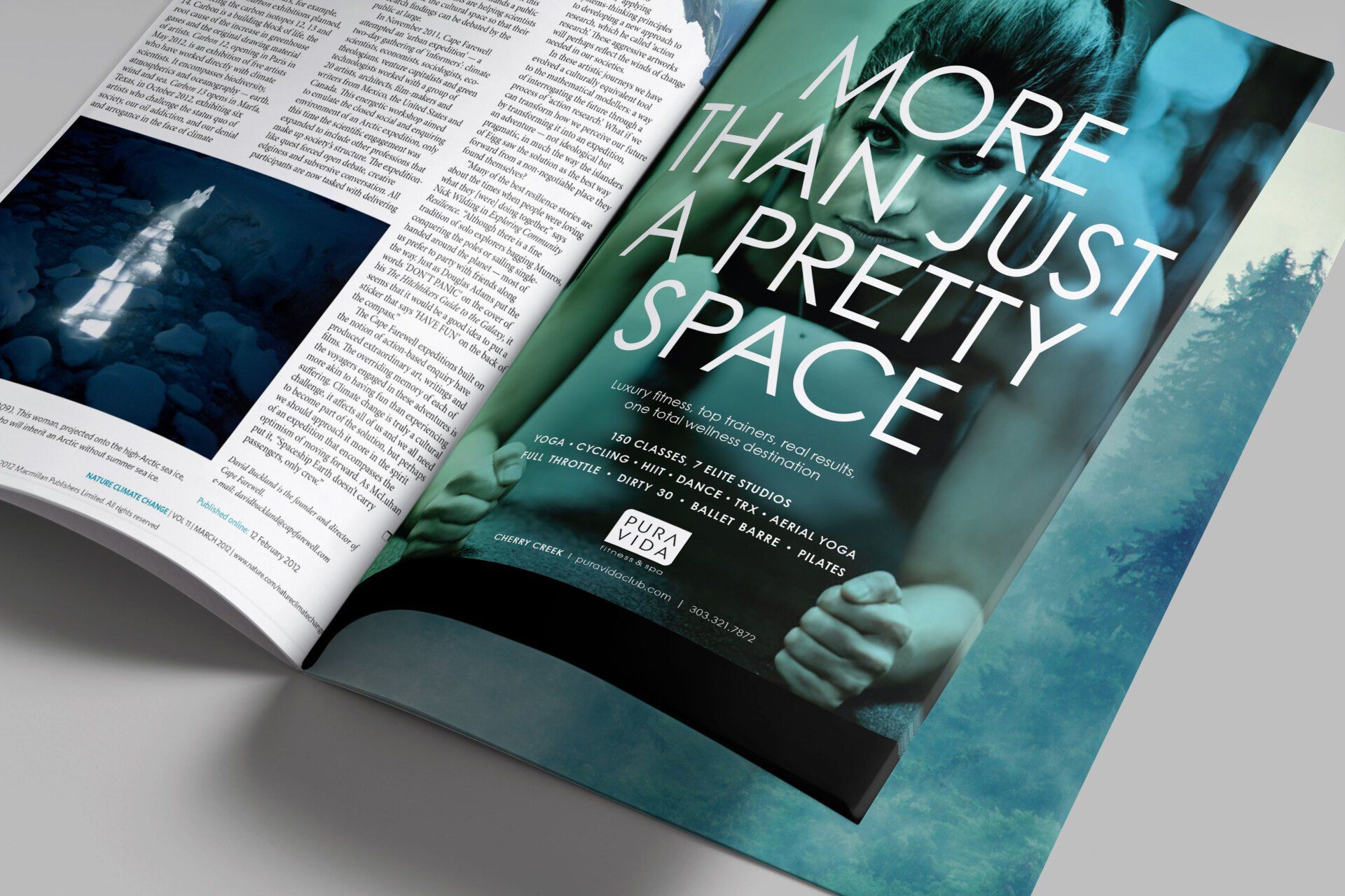 spa advertising design