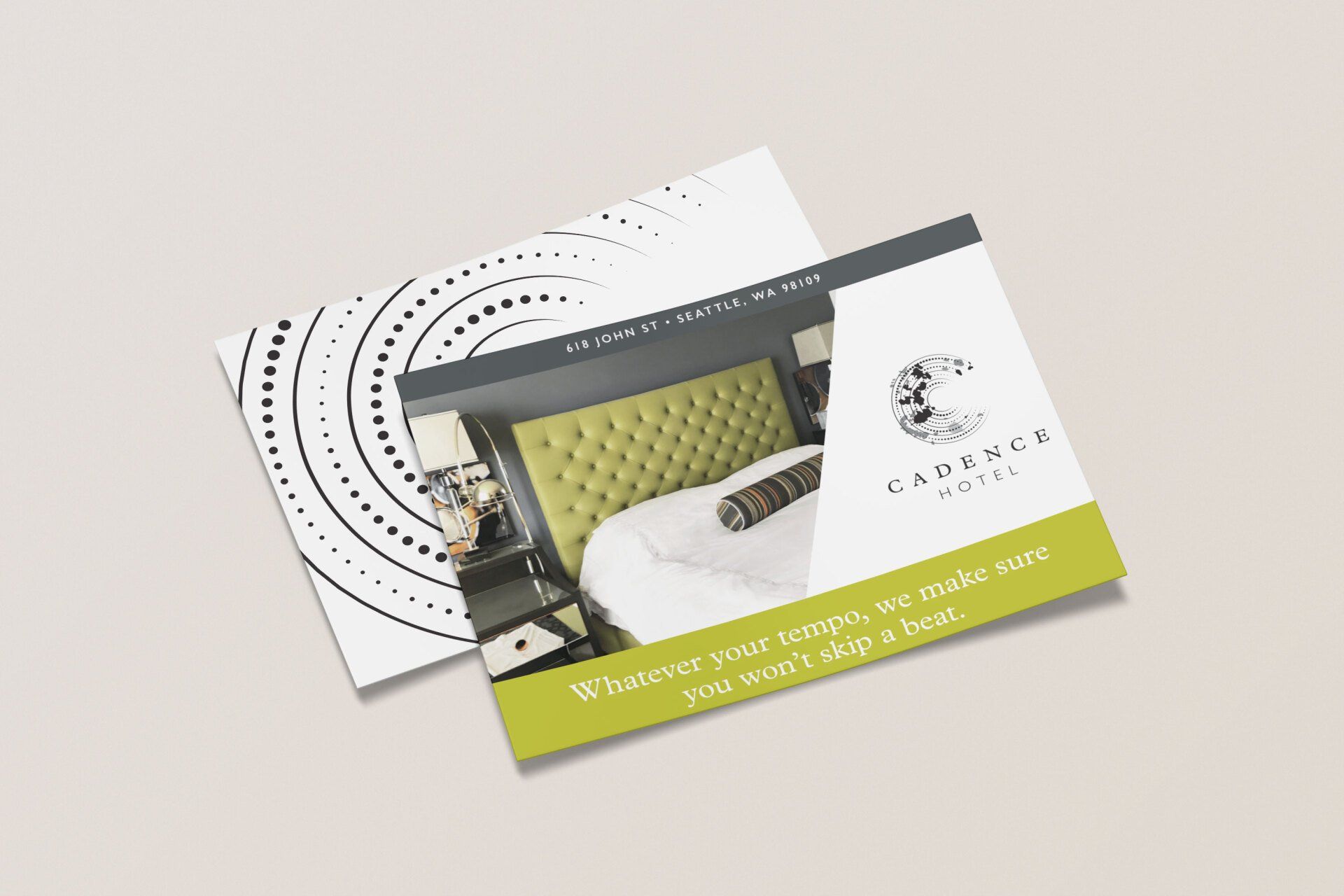 hotel collateral graphic design denver