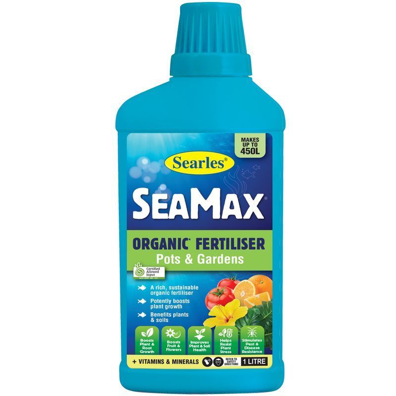 Searles Seamax Organic Fertiliser ~ Pots & Gardens
