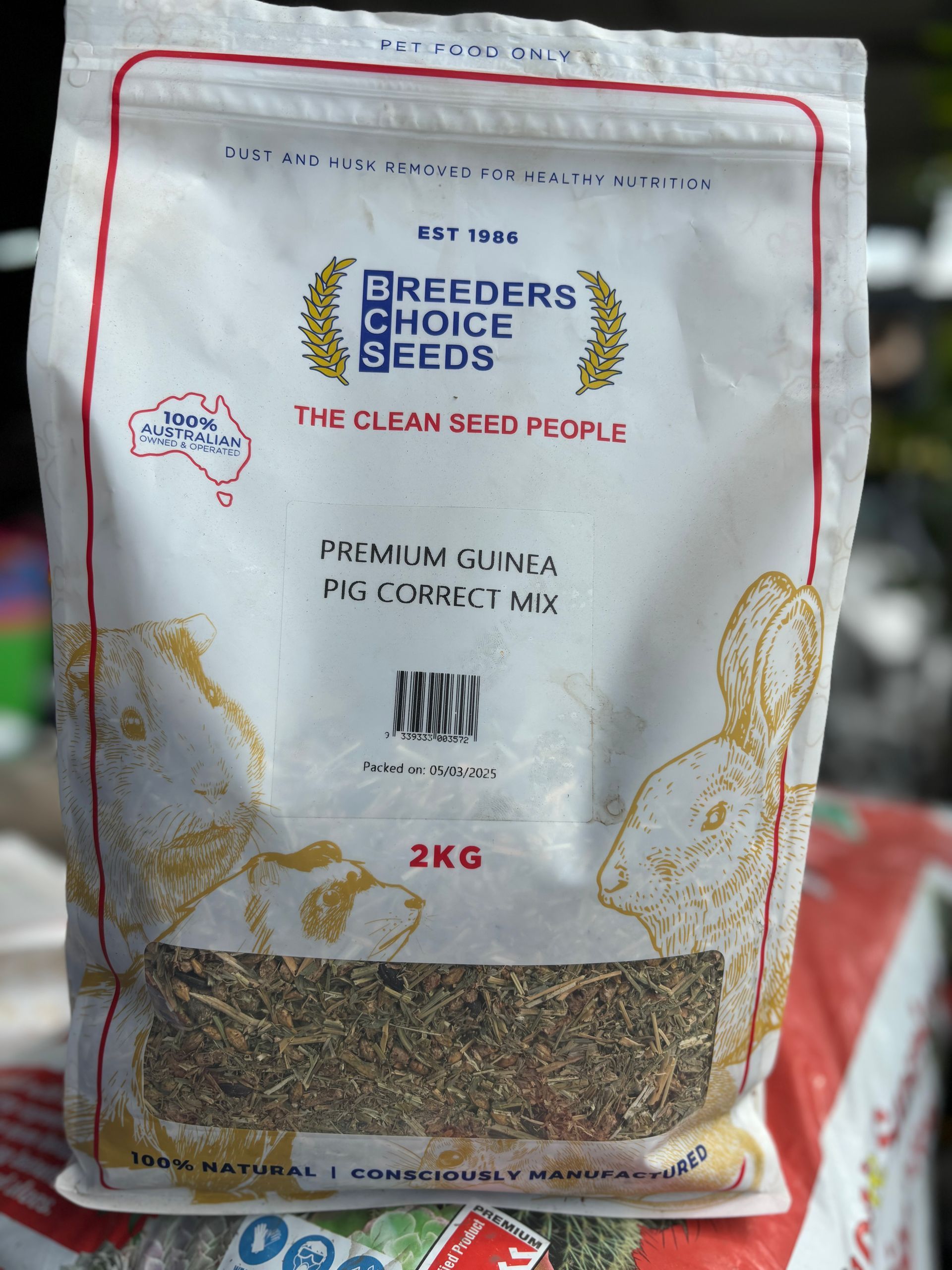 Breeders Choice Seeds Premium Guinea Pig Mig Correct Mix