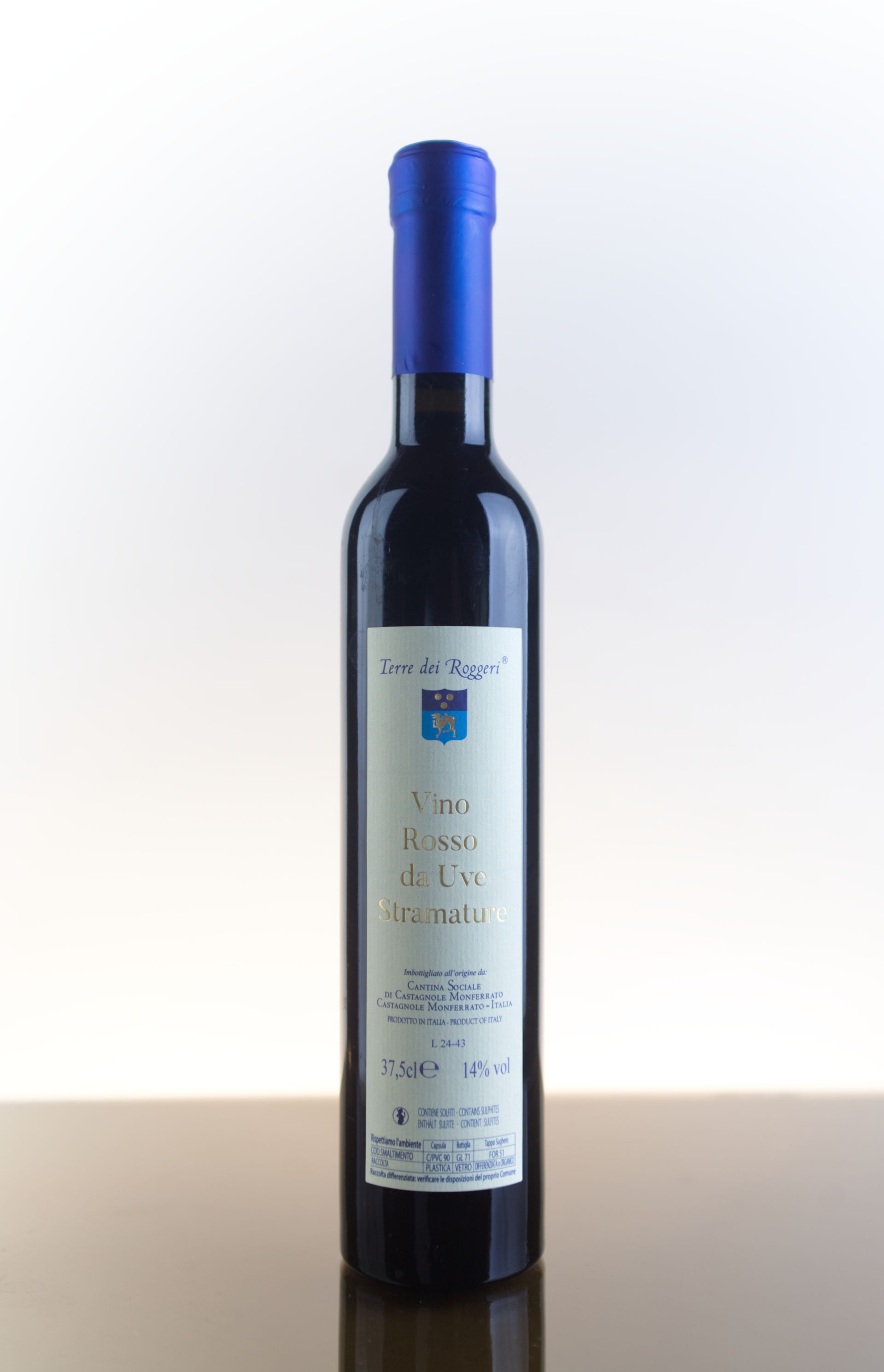 Vino rosso da uve stramature