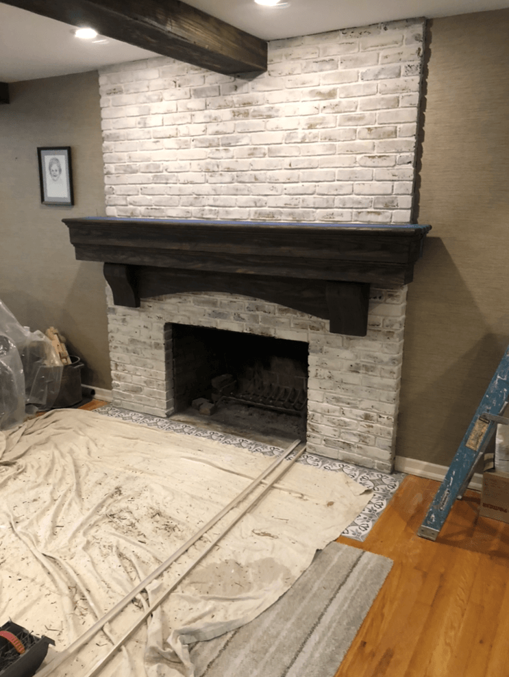 Big Beautiful Fireplace — Coopersburg, PA — Fine Finishes