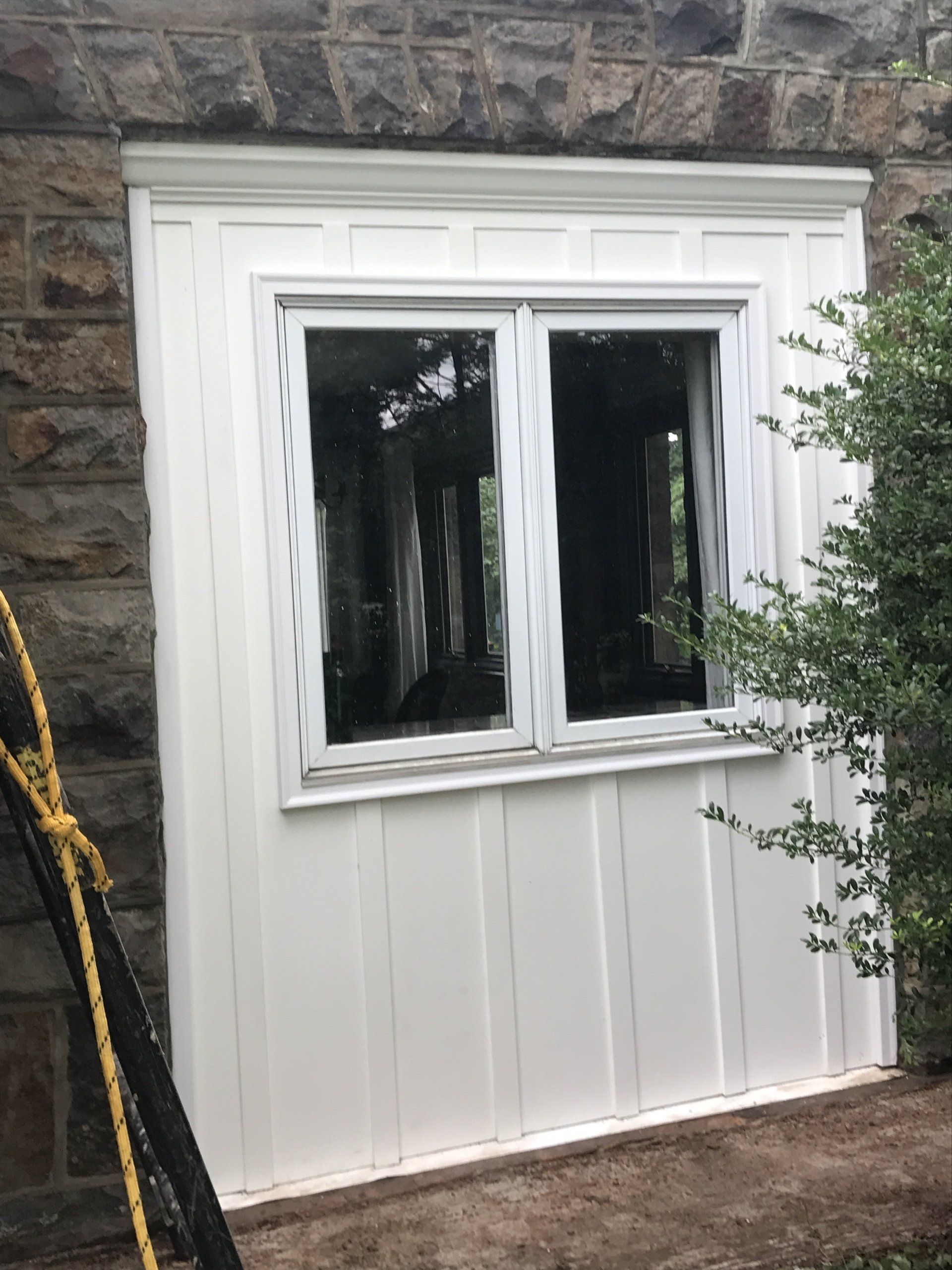 White New Installed Door — Coopersburg, PA — Fine Finishes