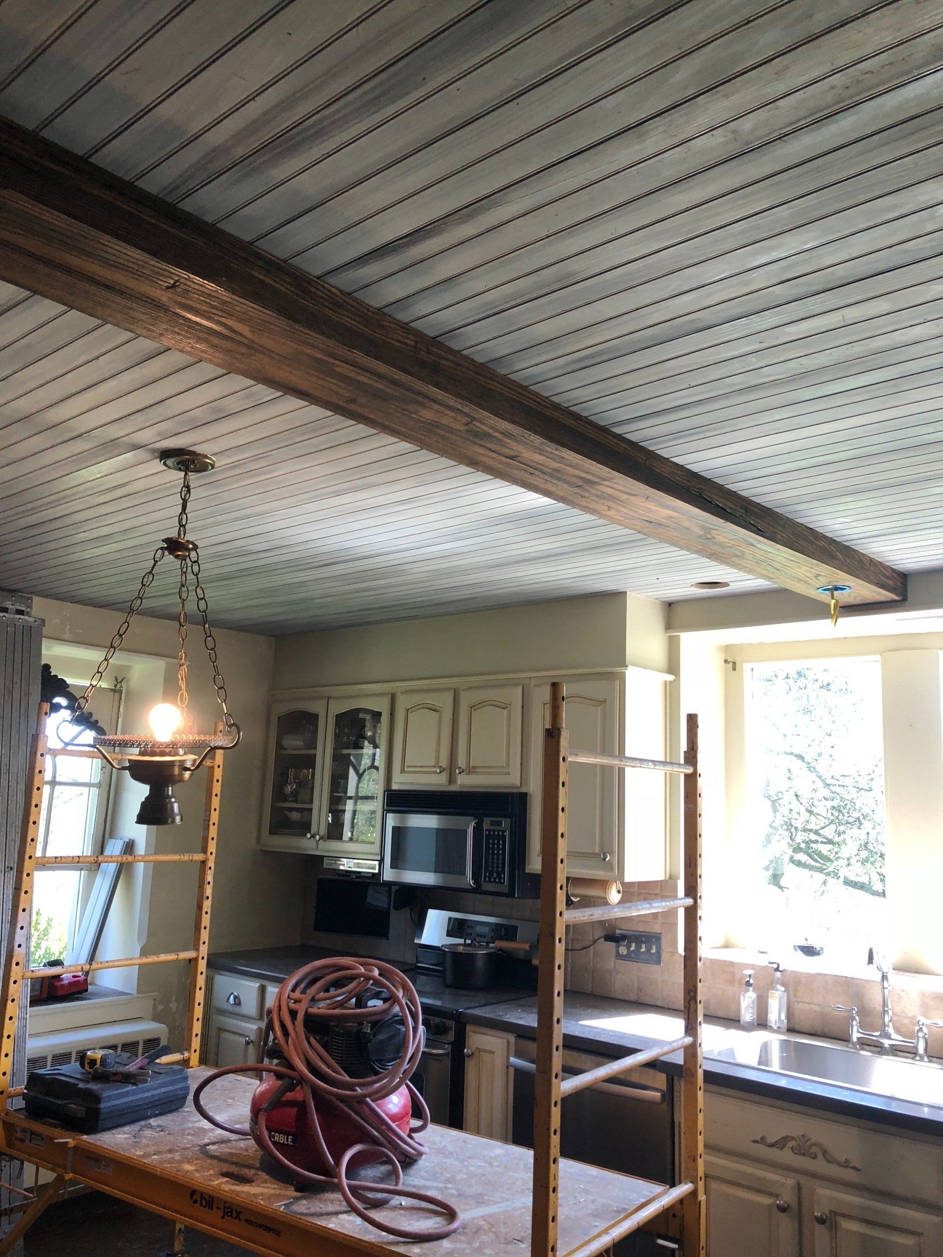 Ceiling Under Renovation — Coopersburg, PA — Fine Finishes