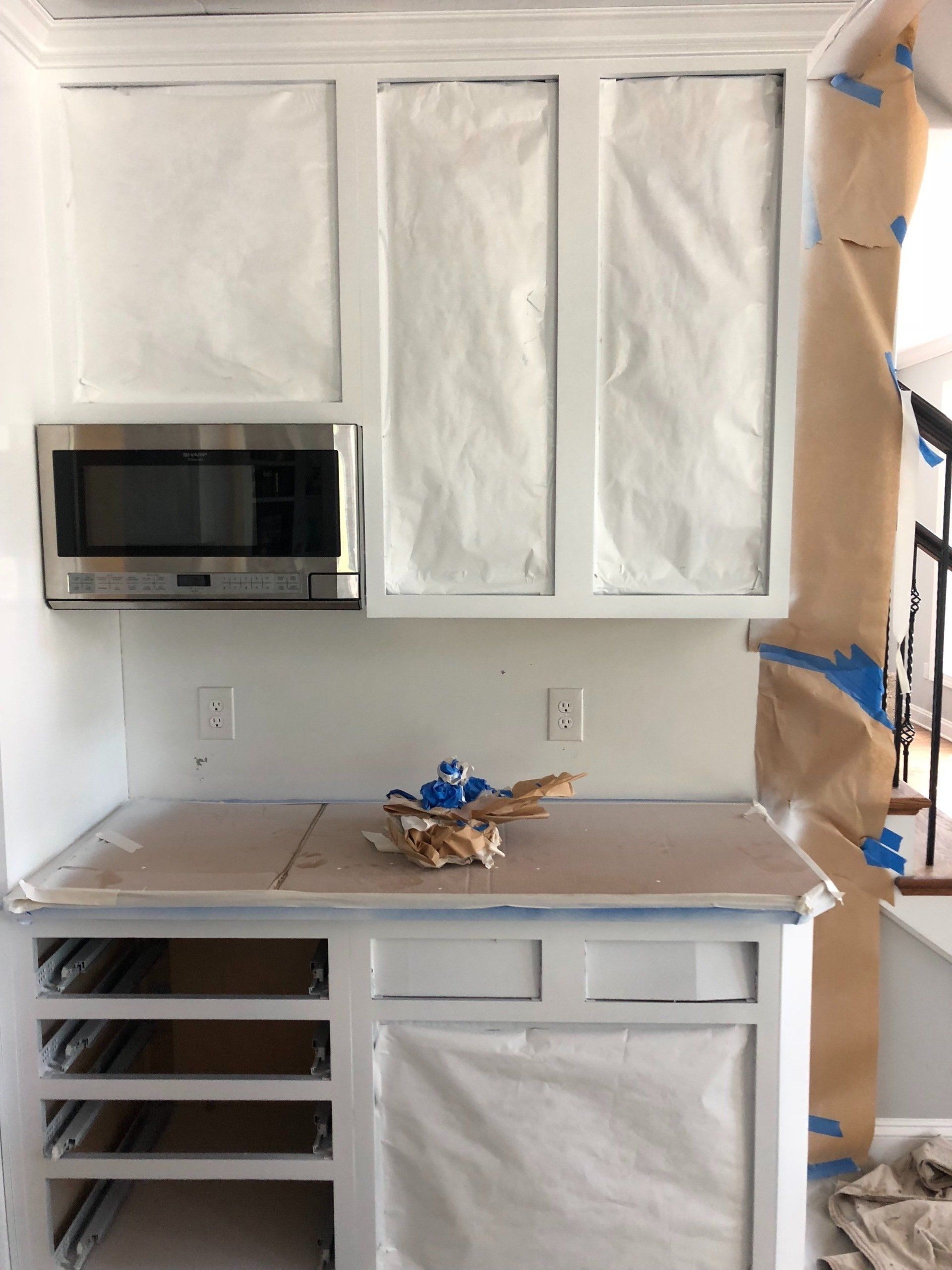 Building Simple White Kitchen — Coopersburg, PA — Fine Finishes