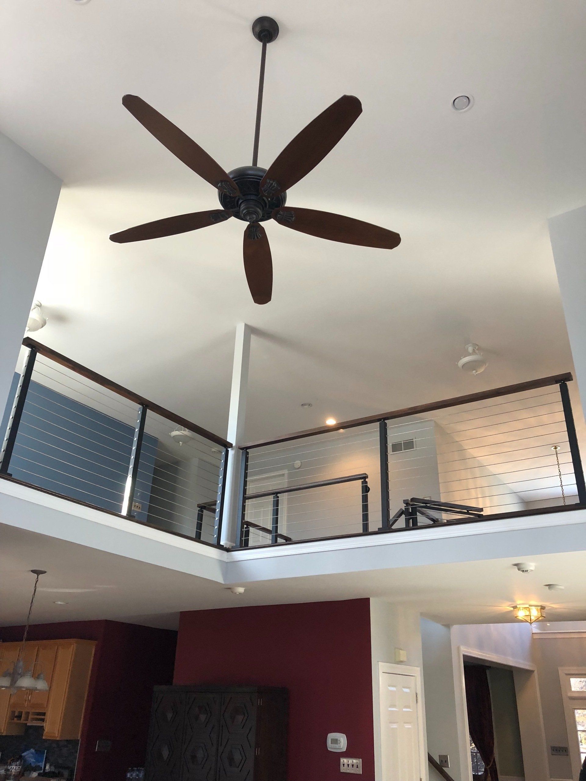 Ceiling Fan Inside The House — Coopersburg, PA — Fine Finishes