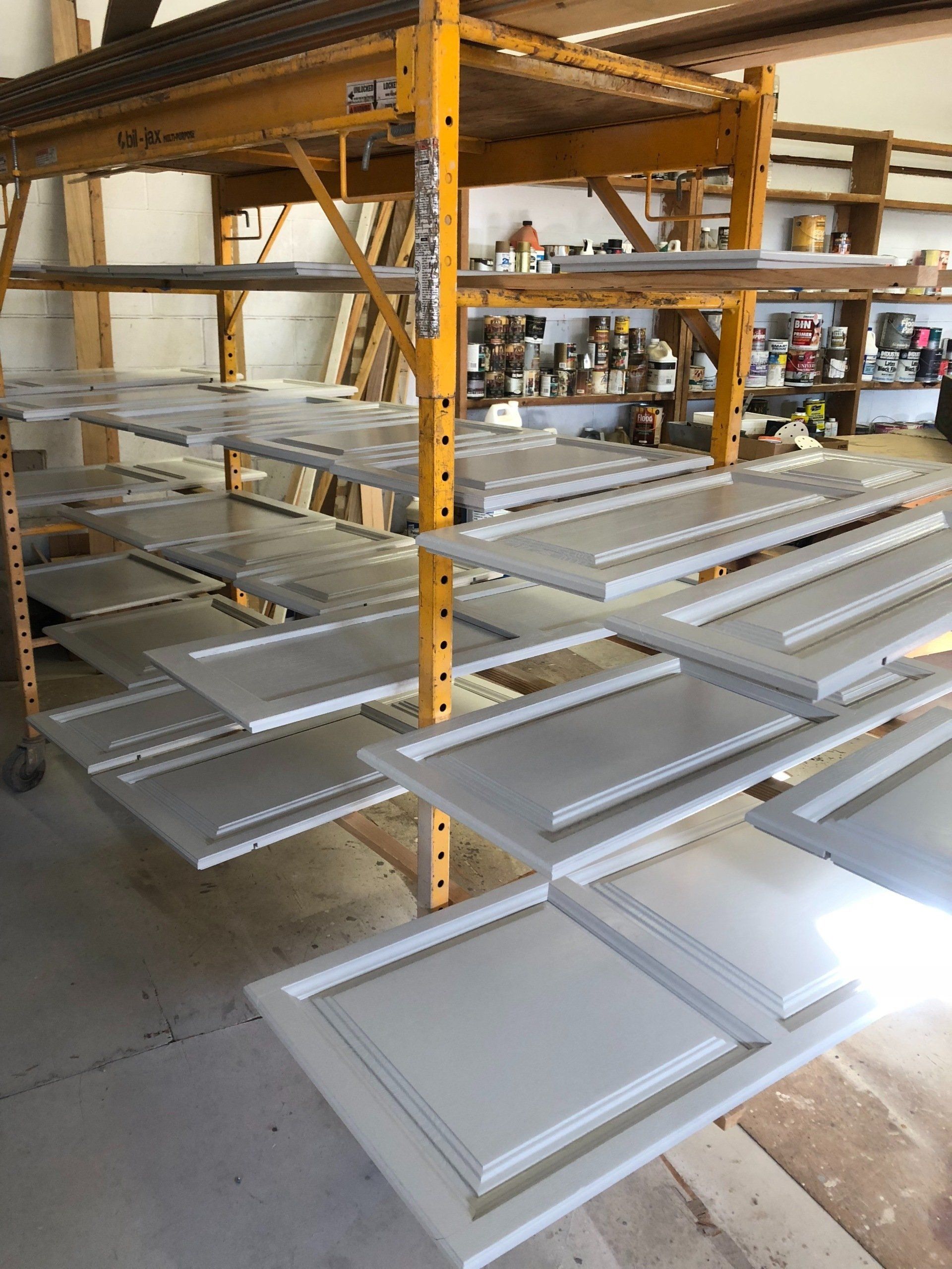 New Painted Cabinet Wood — Coopersburg, PA — Fine Finishes