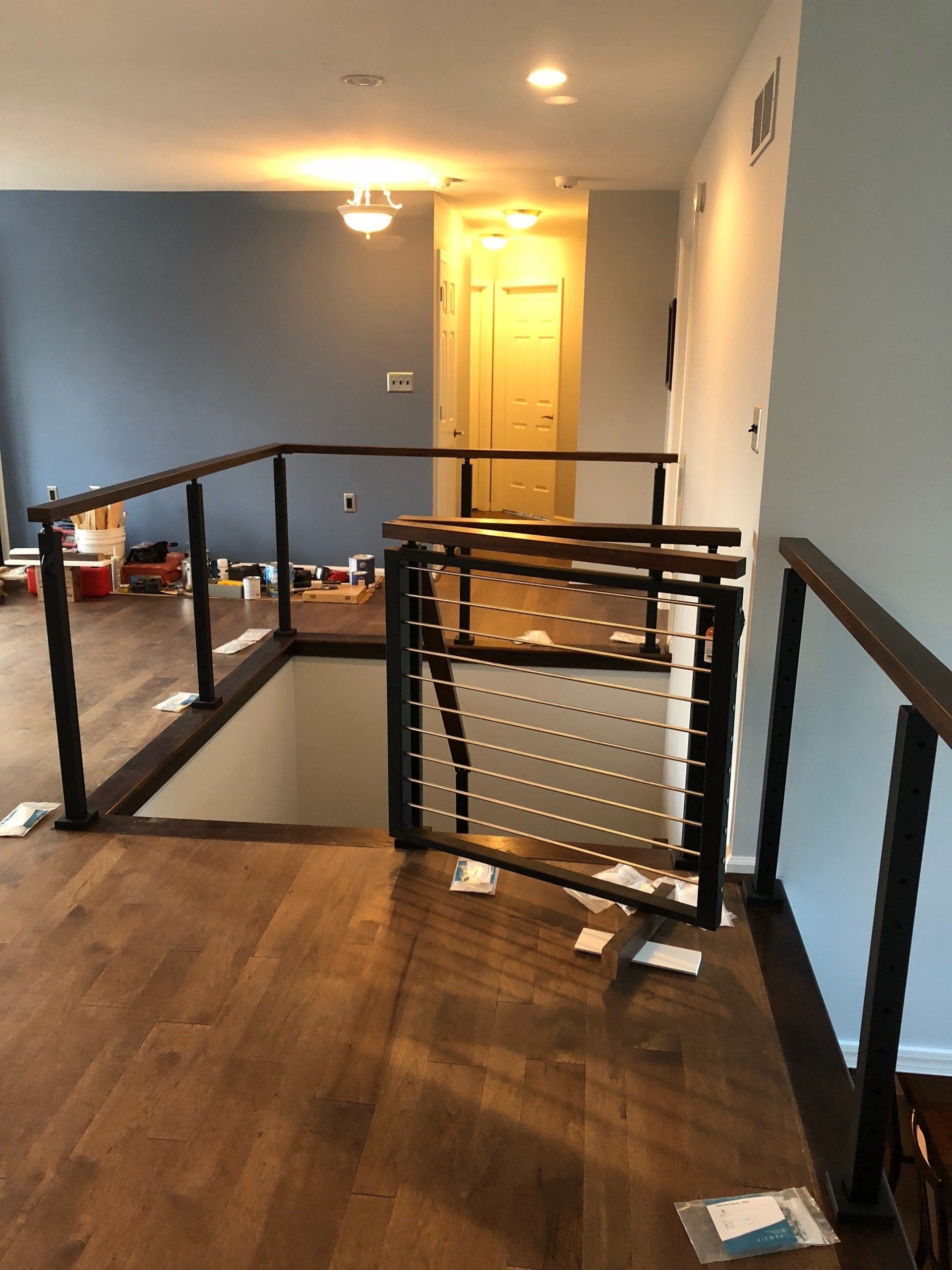 Fence Inside The House — Coopersburg, PA — Fine Finishes